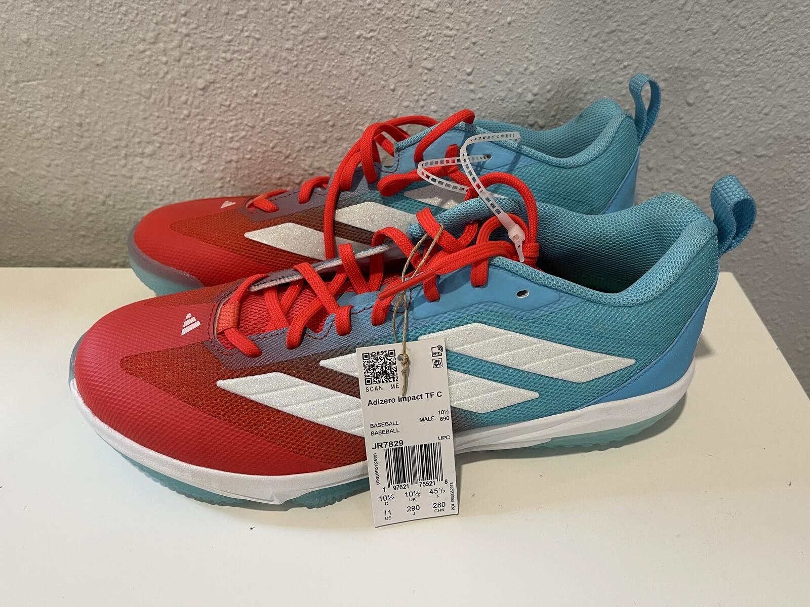 Adidas Adidas Adizero Impact TF C Baseball Shoes Size ONE SIZE - 1 Thumbnail