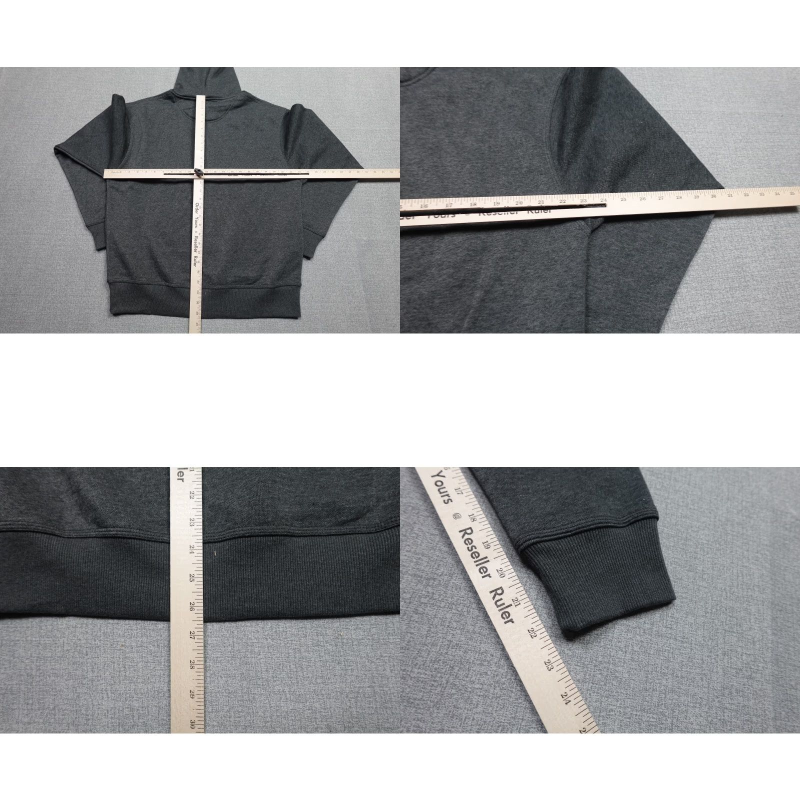 Champion Champion Sweatshirt Men Medium Gray Spell Out Hooded Pullover Fleece Stretch NWT Size US M / EU 48-50 / 2 - 8 Thumbnail