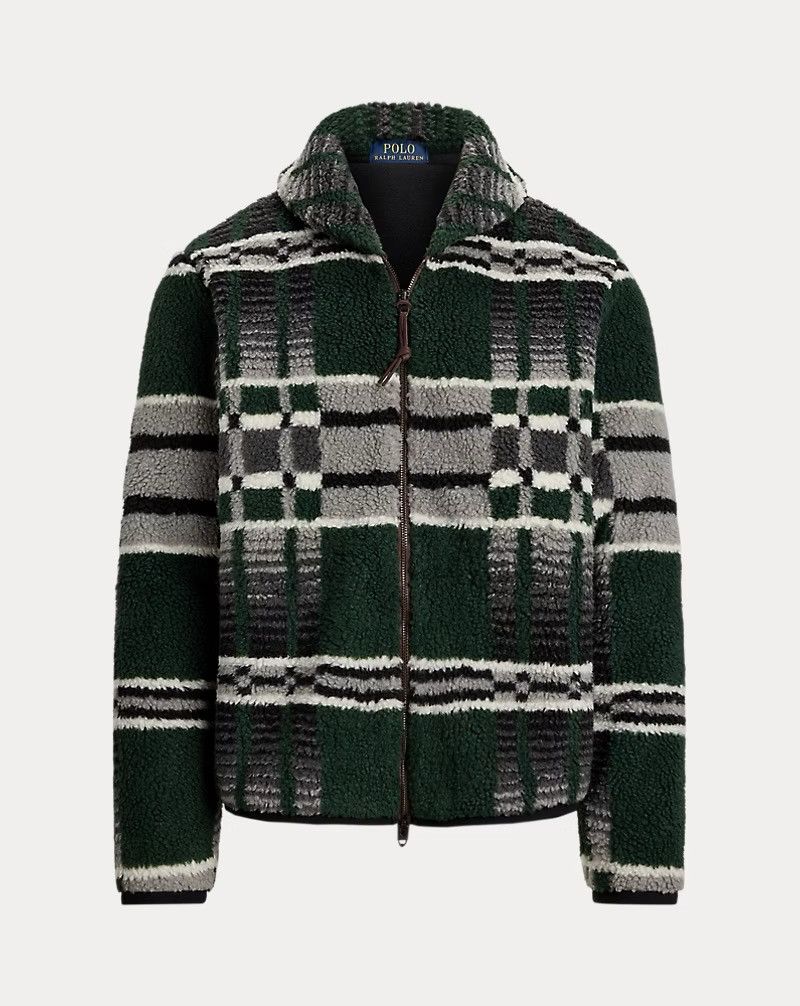 Polo Ralph Lauren Polo Ralph Lauren Geometric-Print Pile Fleece Jacket Large Size US L / EU 52-54 / 3 - 5 Thumbnail