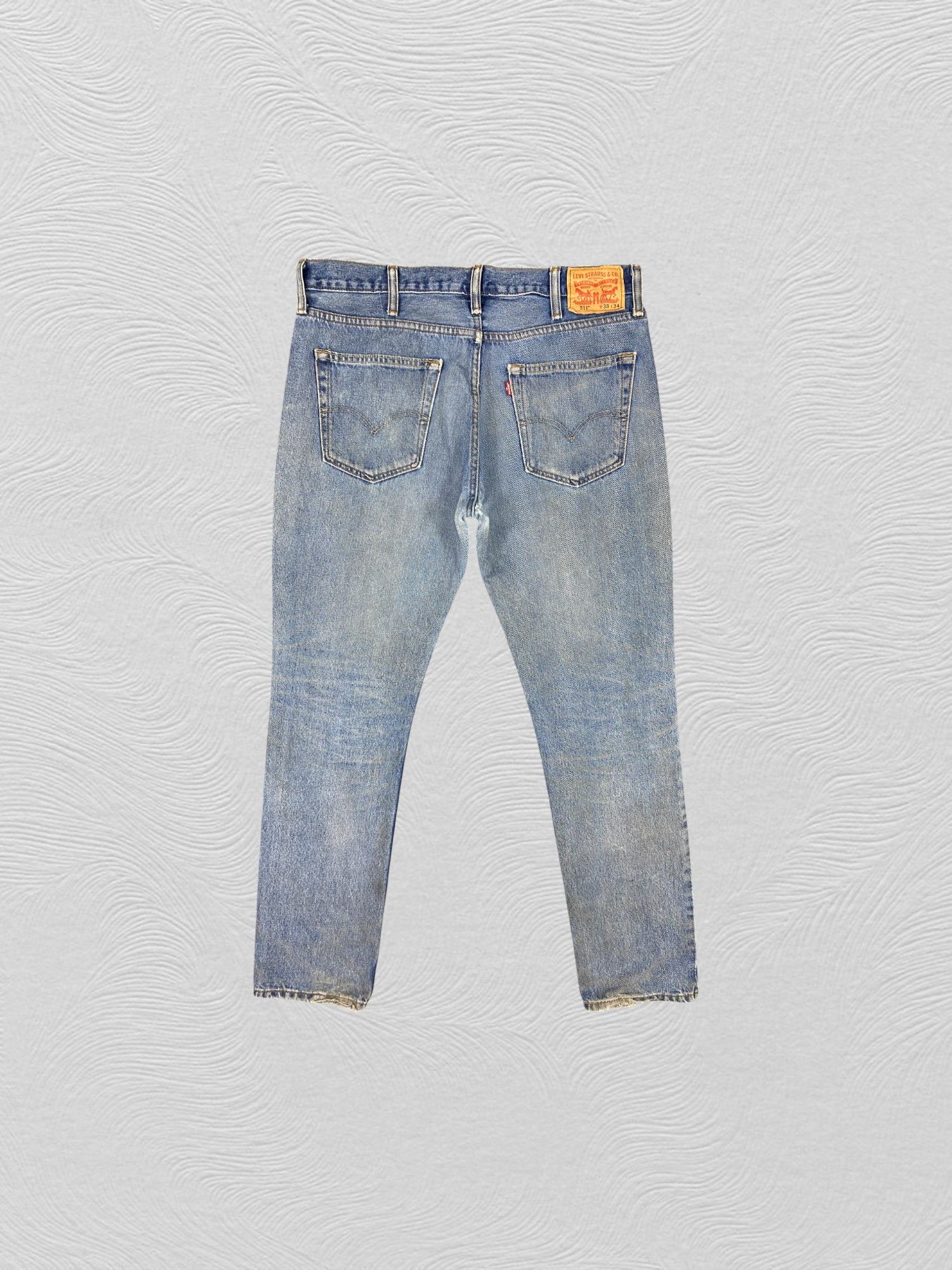 Levi's Vintage Levi's 511 Faded Blue Jeans 38x35 Denim -JN1976 Size US 38 / EU 54 - 2 Thumbnail