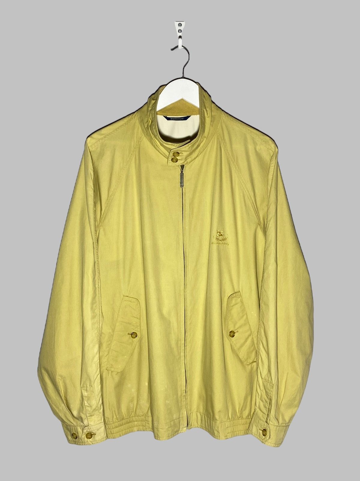 Burberry Vintage 80s Burberrys Rare Light Jacket Size US L / EU 52-54 / 3 - 2 Thumbnail