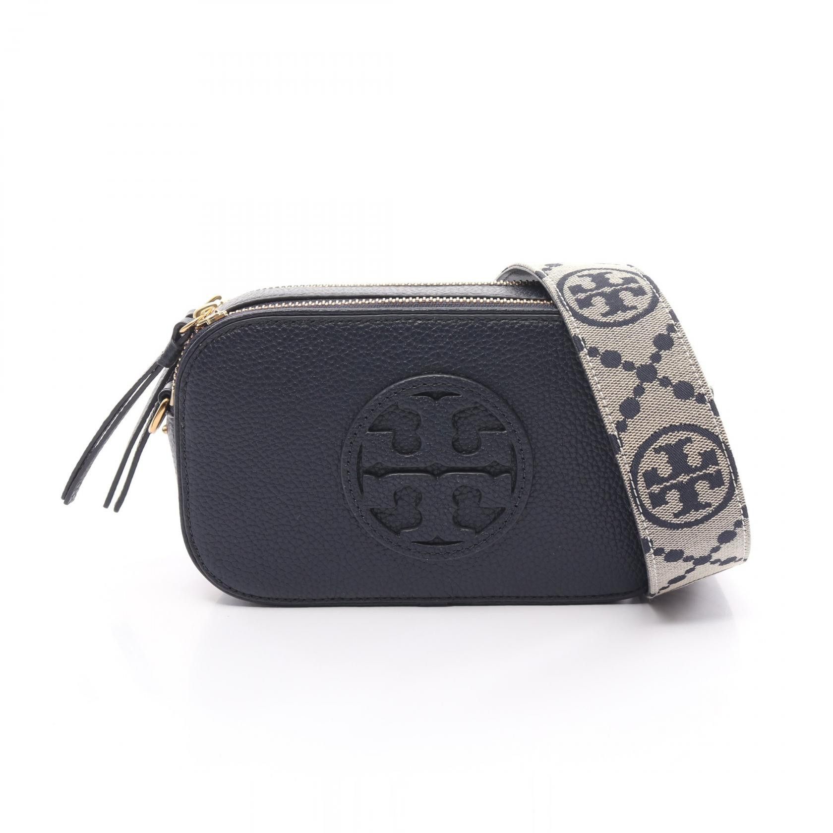 Tory Burch Tory Burch Miller Mini Leather Shoulder Bag Leather Crossbody Bag 150153405 in Blue, Women's