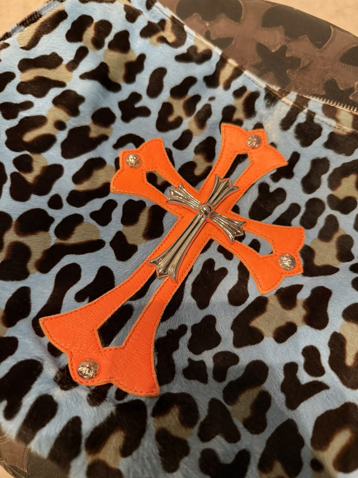Chrome Hearts Chrome Hearts Blue Cheetah Lion Bag Size ONE SIZE - 17 Thumbnail