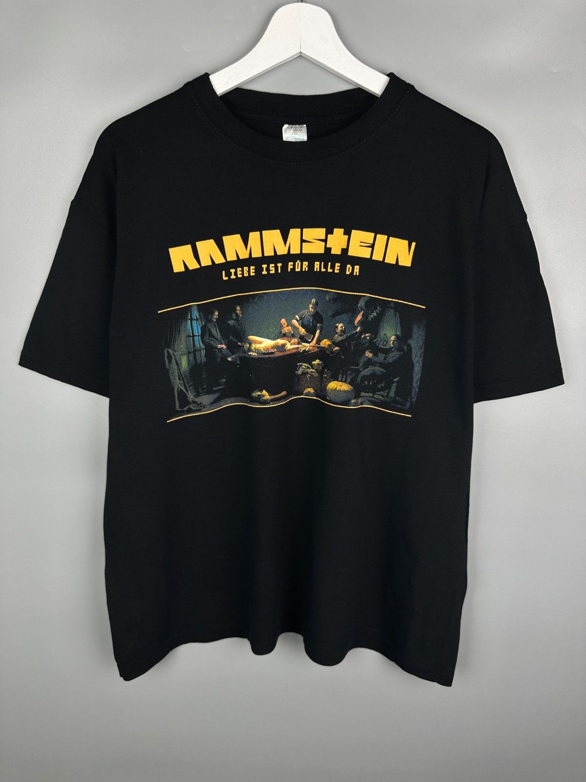 Band Tees Rammstein Liebe Ist Fur Alle Graphic Metal Rock T Shirt Tee Size US XL / EU 56 / 4 - 1 Thumbnail