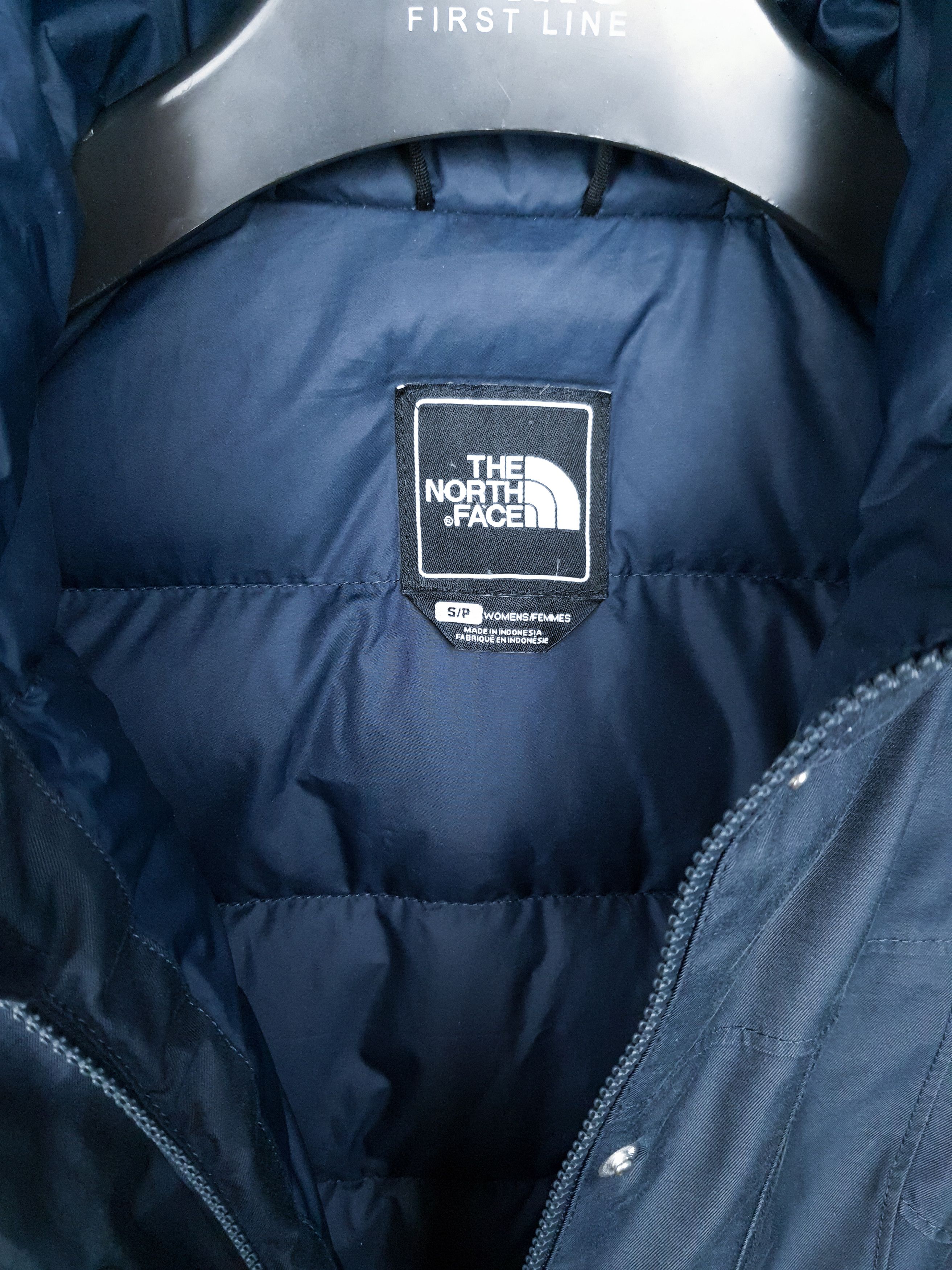 Goretex × The North Face TNF HyVent Blue Puffer Full Zip Hooded Puffer Jacket Coat Size S / US 4 / IT 40 - 8 Thumbnail