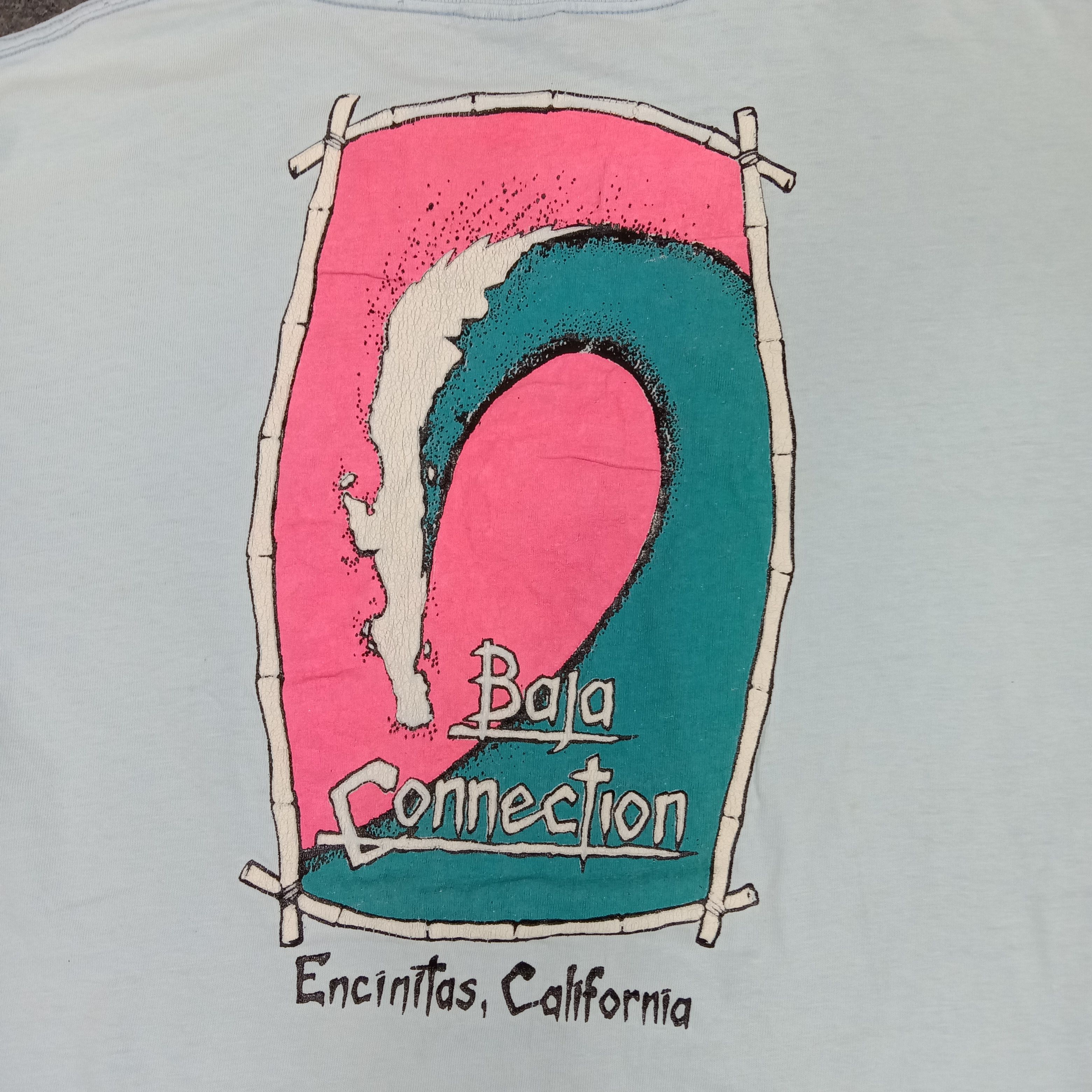 Vintage Baja Connection Surf Style Travel Company Tshirt Size US L / EU 52-54 / 3 - 5 Thumbnail