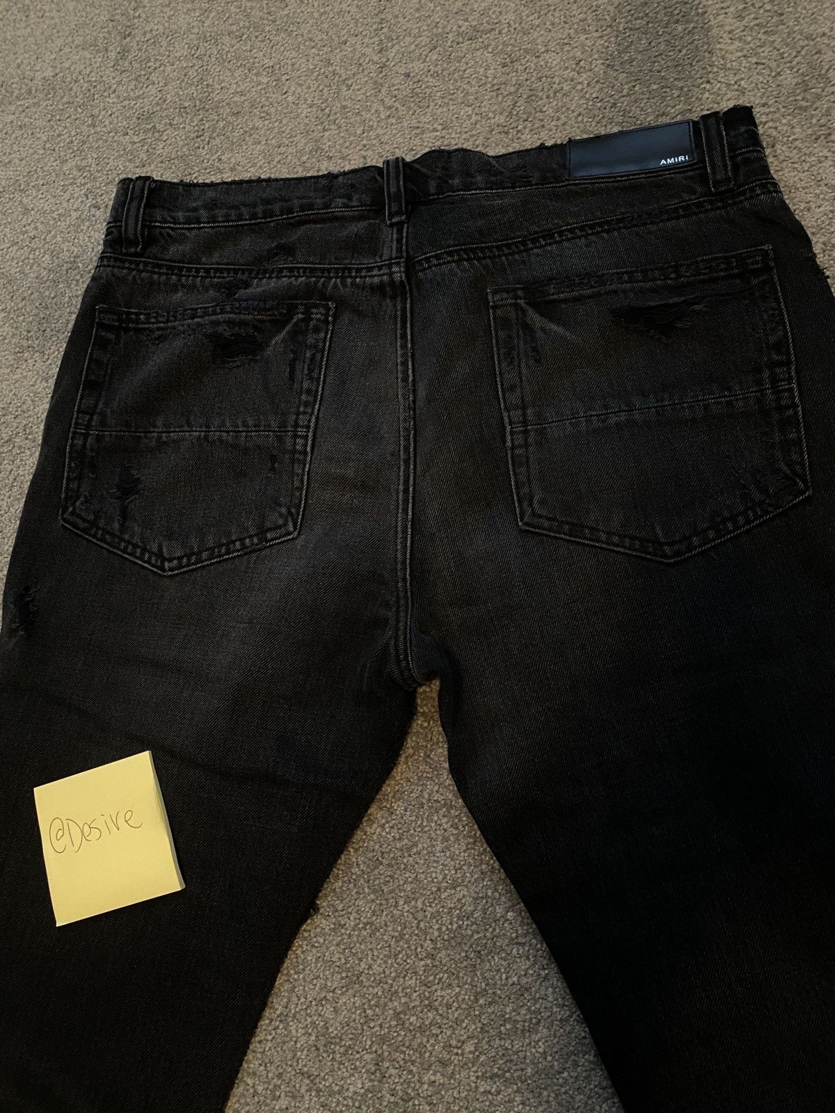 Amiri Amiri Thrasher Denim size 30 Size US 30 / EU 46 - 3 Thumbnail