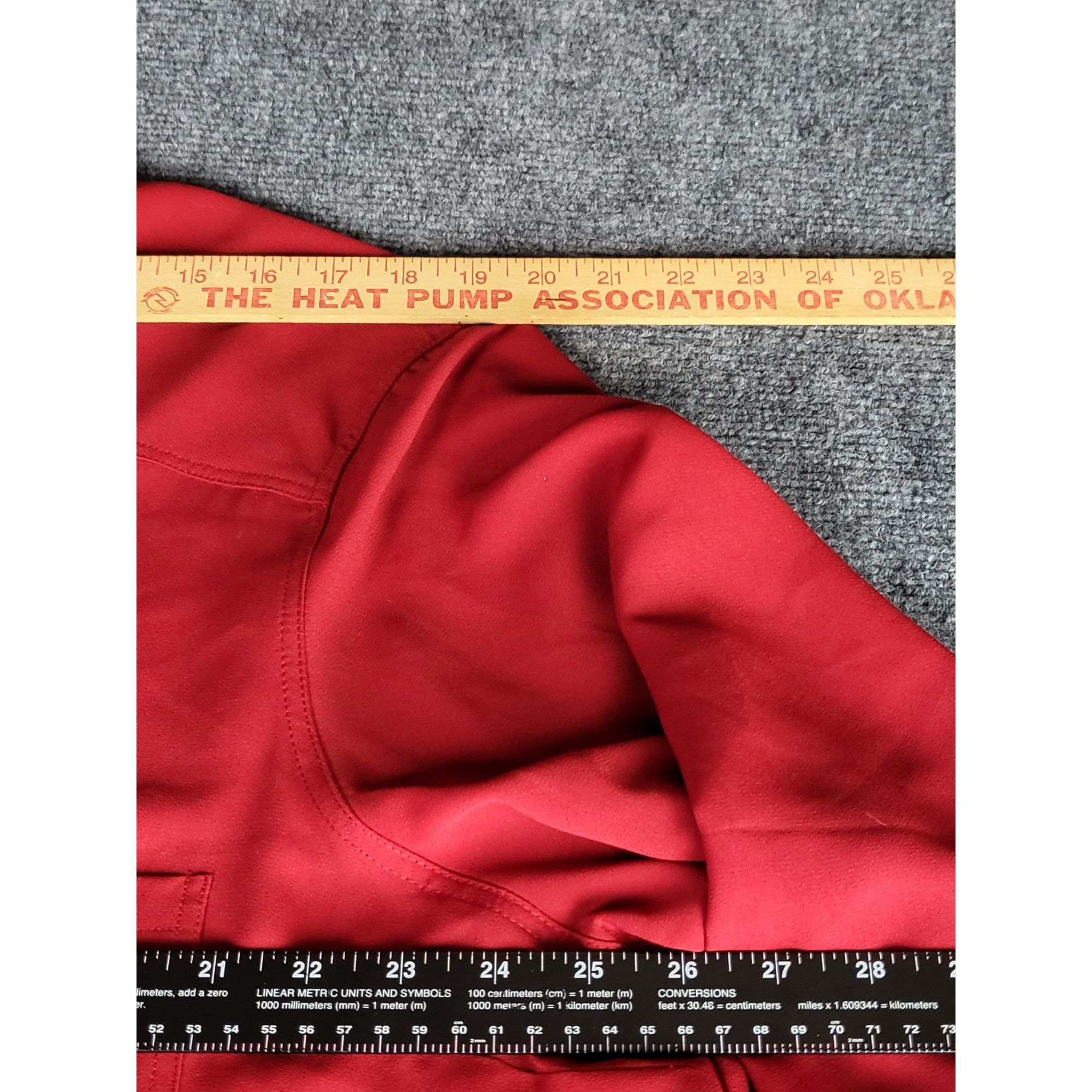 Nine West Nine West Blouse Women Sz 3XL Red Plus Size Festive Active B Size 3XL / US 20-22 - 5 Thumbnail
