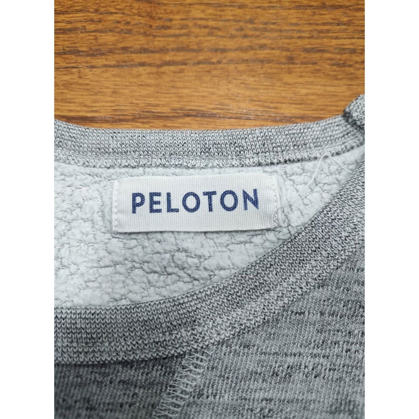 Vintage Peloton Sweatshirt Adult L Gray Crew Neck Logo Pullover Size US L / EU 52-54 / 3 - 4 Thumbnail