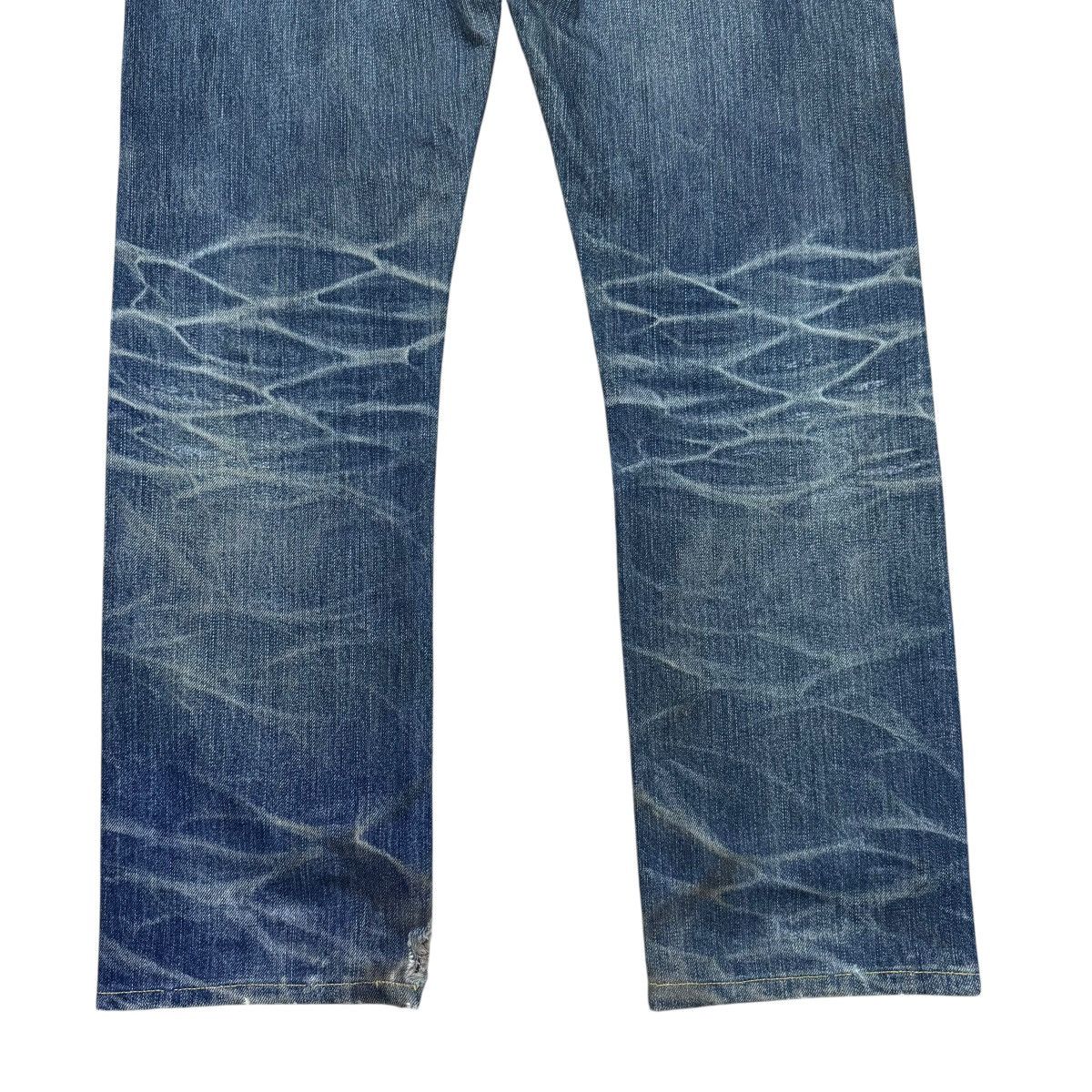 KURO Kuro Distressed Denim Selvedge Jeans Size US 32 / EU 48 - 14 Thumbnail