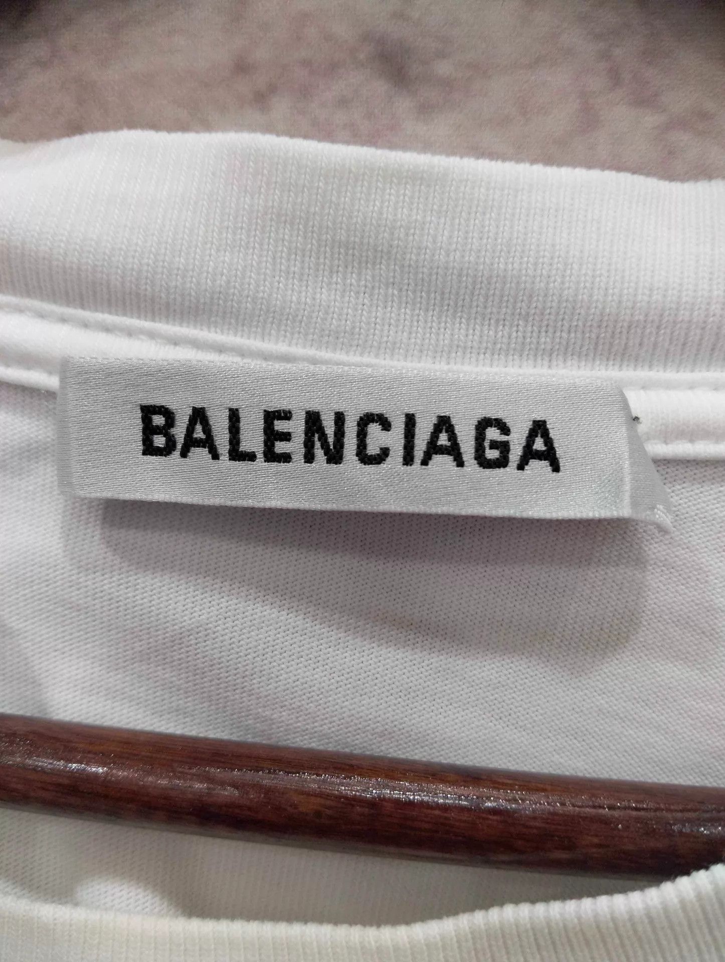 Balenciaga Balenciaga white SS T-shirt S Size S / US 4 / IT 40 - 4 Thumbnail
