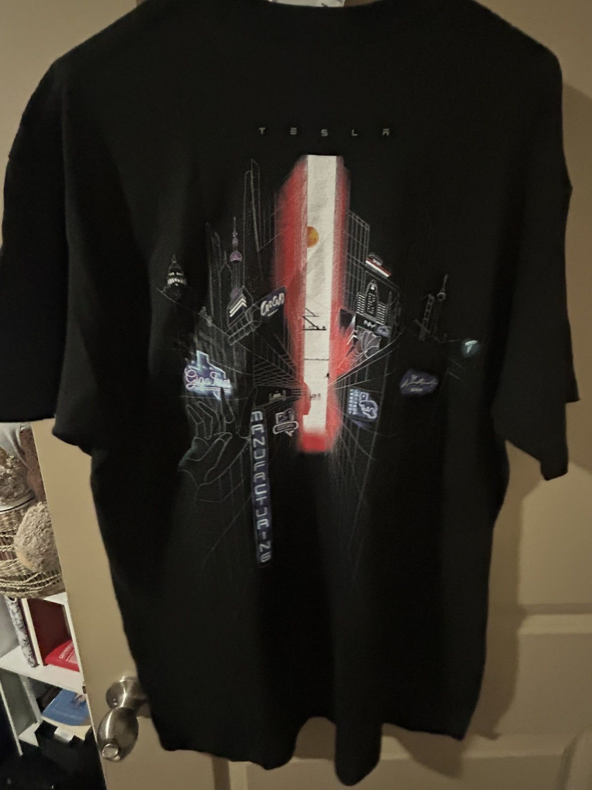 Other TESLA “BUILT ON EARTH BY US” 2026 SHIRT Size US XL / EU 56 / 4 - 4 Thumbnail