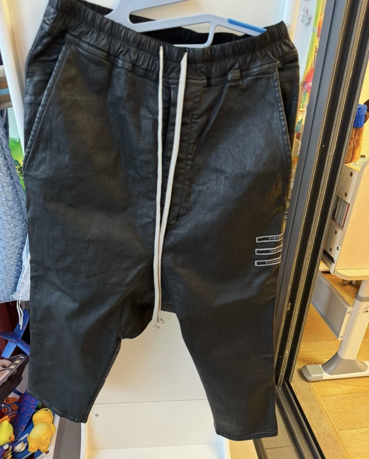 Rick Owens Rick Owens Heavy Waxed Denim Size US 31 - 1 Thumbnail