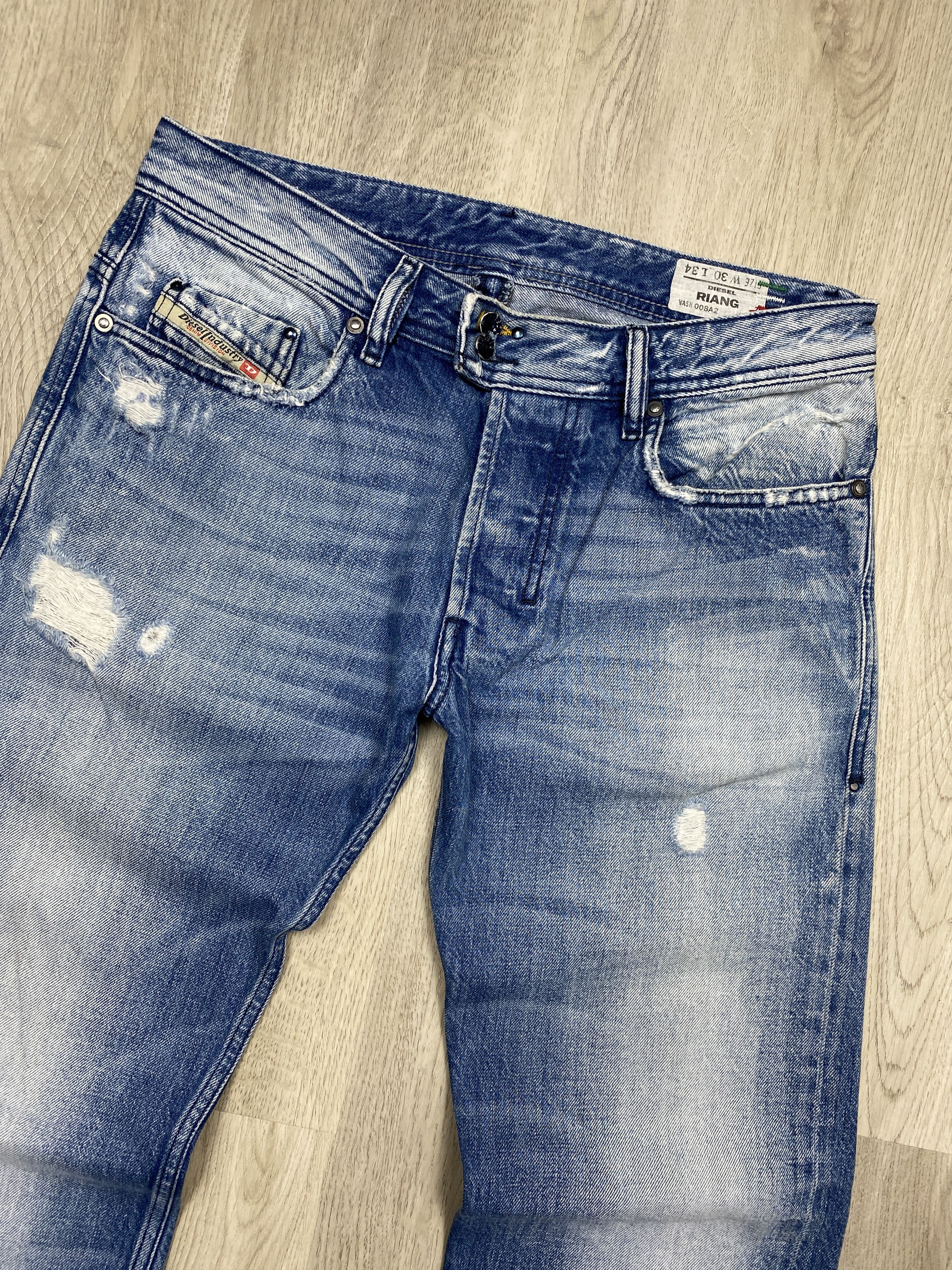 Diesel Diesel Riang Vintage Mens Denim Pants Jeans Size US 30 / EU 46 - 2 Thumbnail