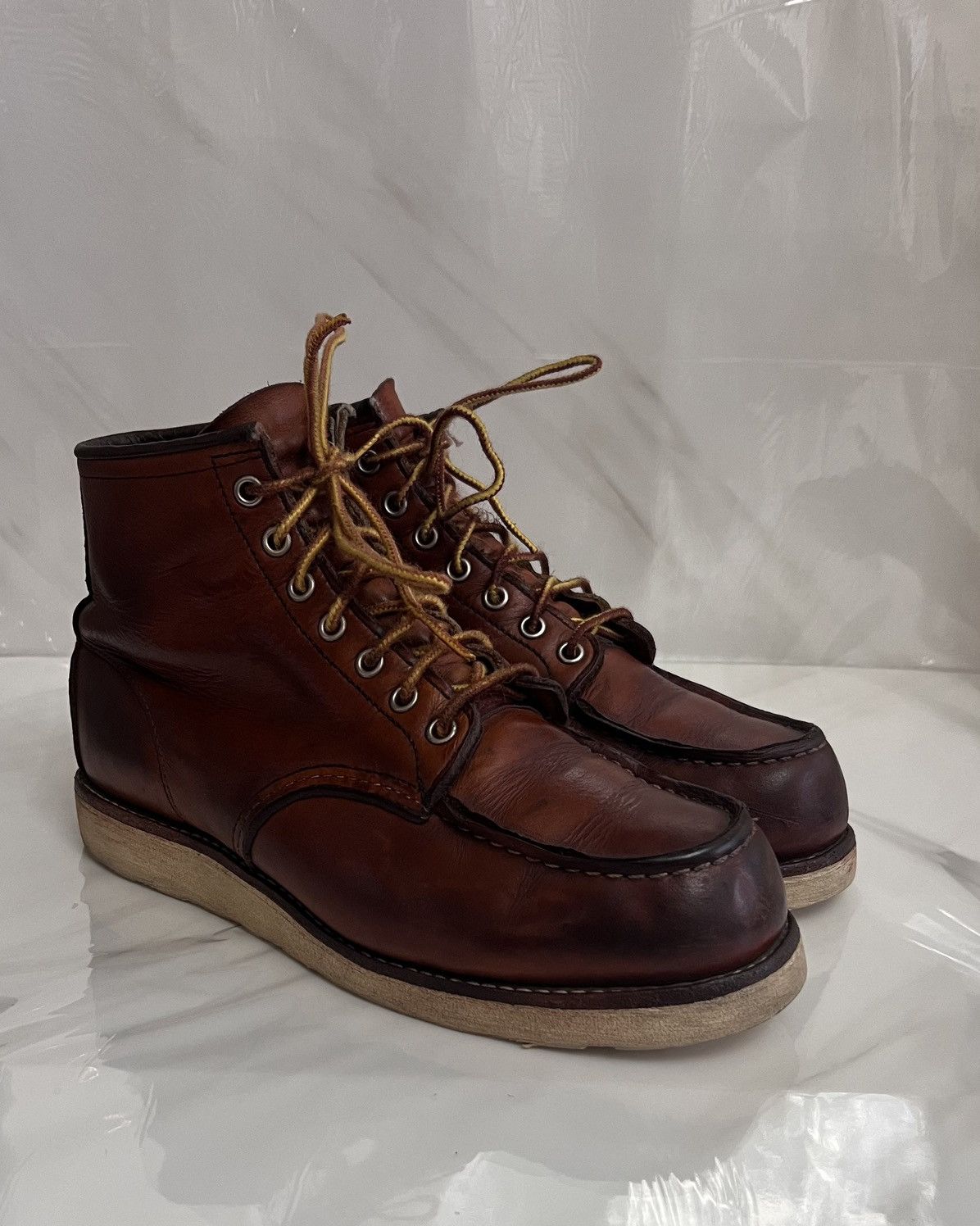 Red Wing Red wing #875 classic moc toe brown leather boot size 8 D Size US 8 / EU 41 - 1 Thumbnail