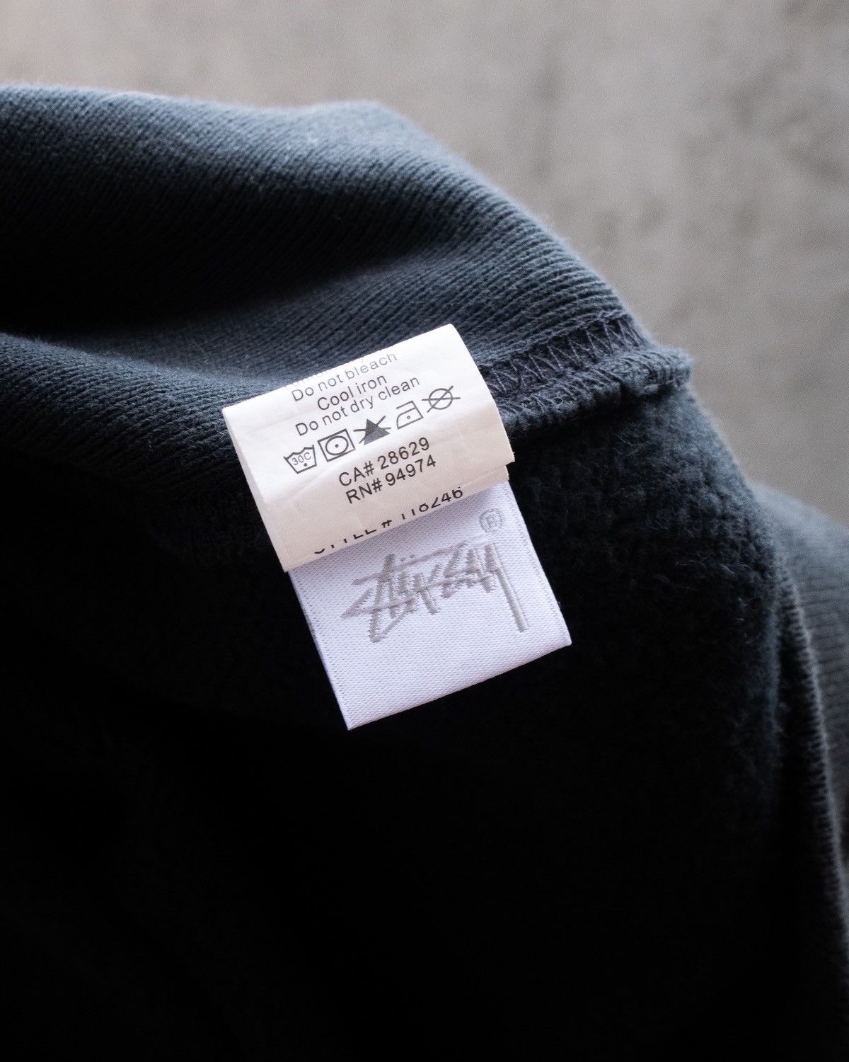 Stussy Stussy Sweatshirt “Contrast Collar Crew” FW24 Size US L / EU 52-54 / 3 - 3 Thumbnail