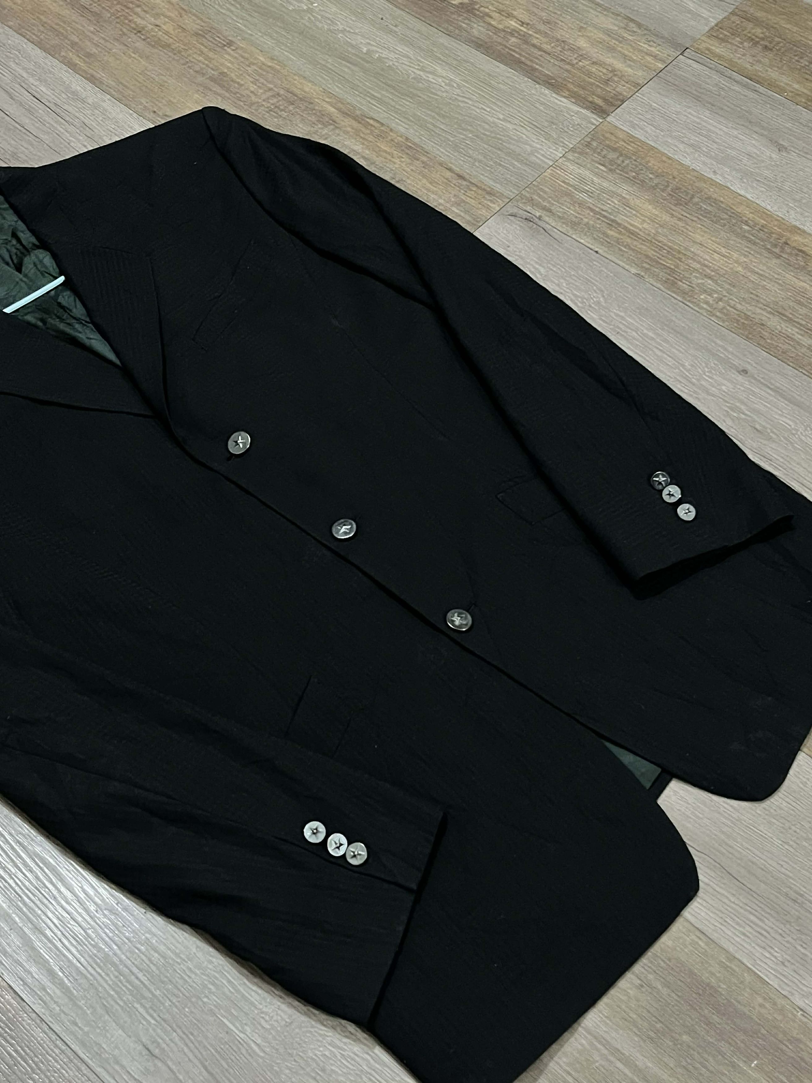 Thierry Mugler Vintage Thierry Mugler 3 star button blazer Size 42L - 7 Thumbnail