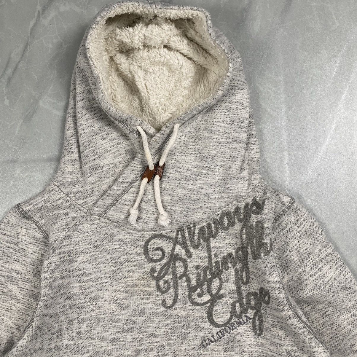 Gotcha y2k Gotcha Surf Goth Fur Hooded Pullover Size S / US 4 / IT 40 - 2 Thumbnail