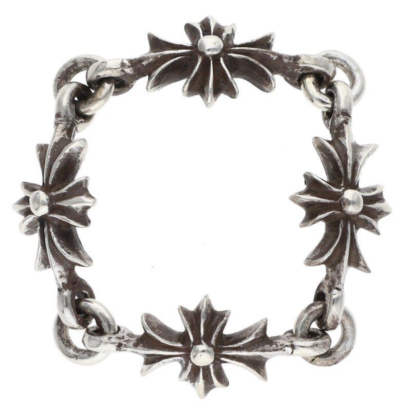 Chrome Hearts Chrome Hearts Tiny ECH Plus Silver Ring Size ONE SIZE - 1 Thumbnail