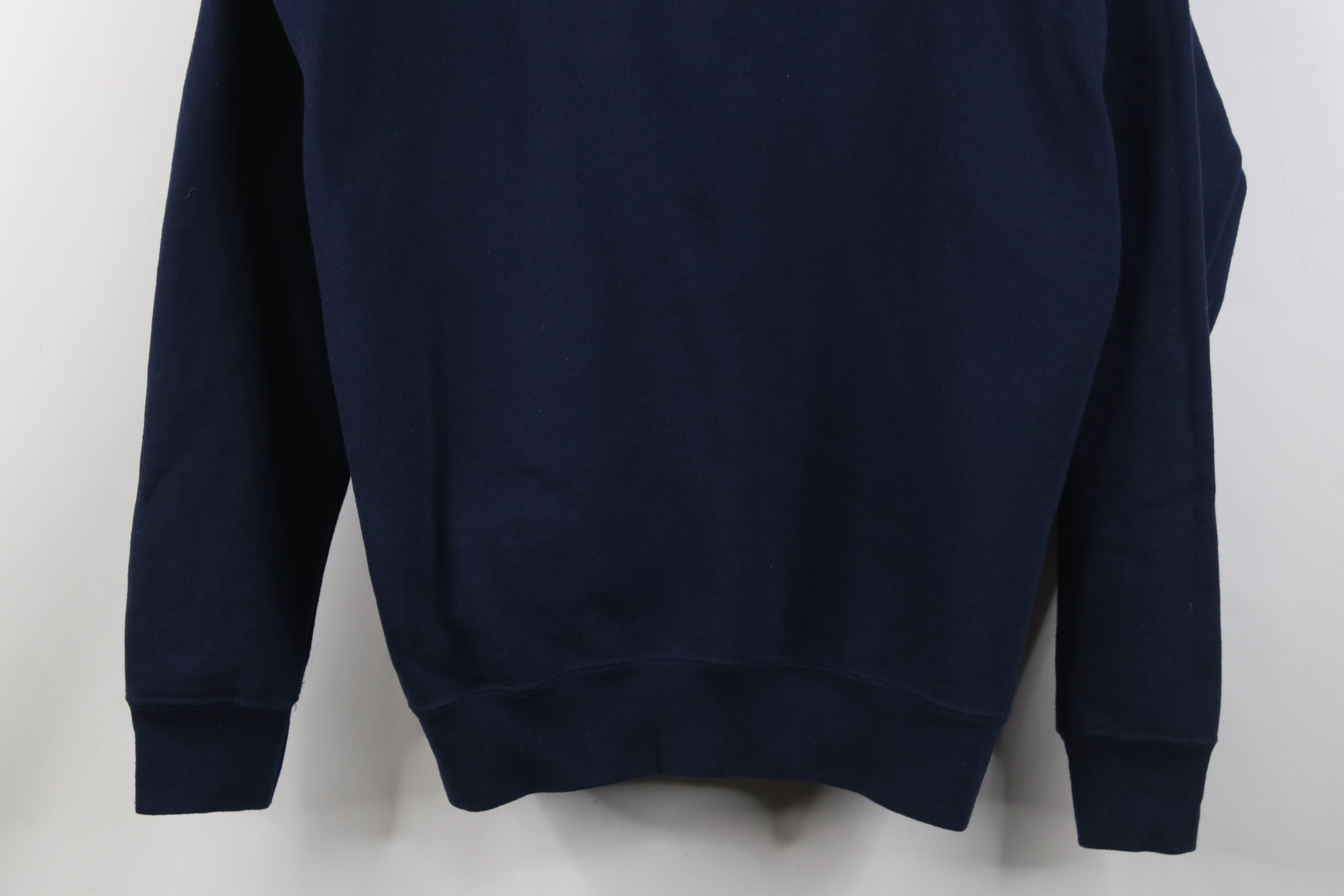 Woolrich Woolen Mills Vintage 90s Woolrich Spell Out Crewneck Sweatshirt Blue USA Size US M / EU 48-50 / 2 - 3 Thumbnail