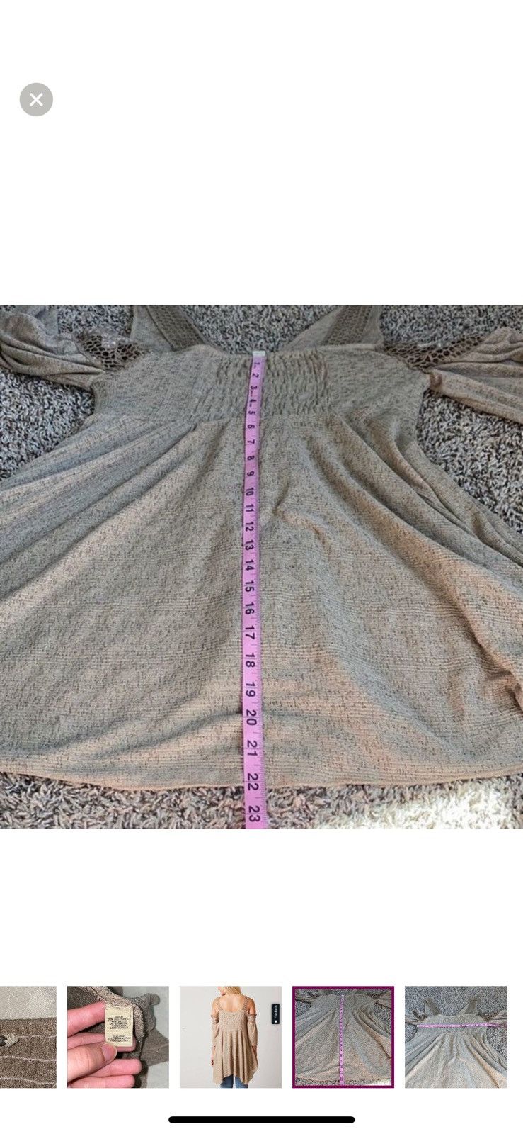 BKE Gimmicks by buckle small cold shoulder top Size S / US 4 / IT 40 - 6 Thumbnail