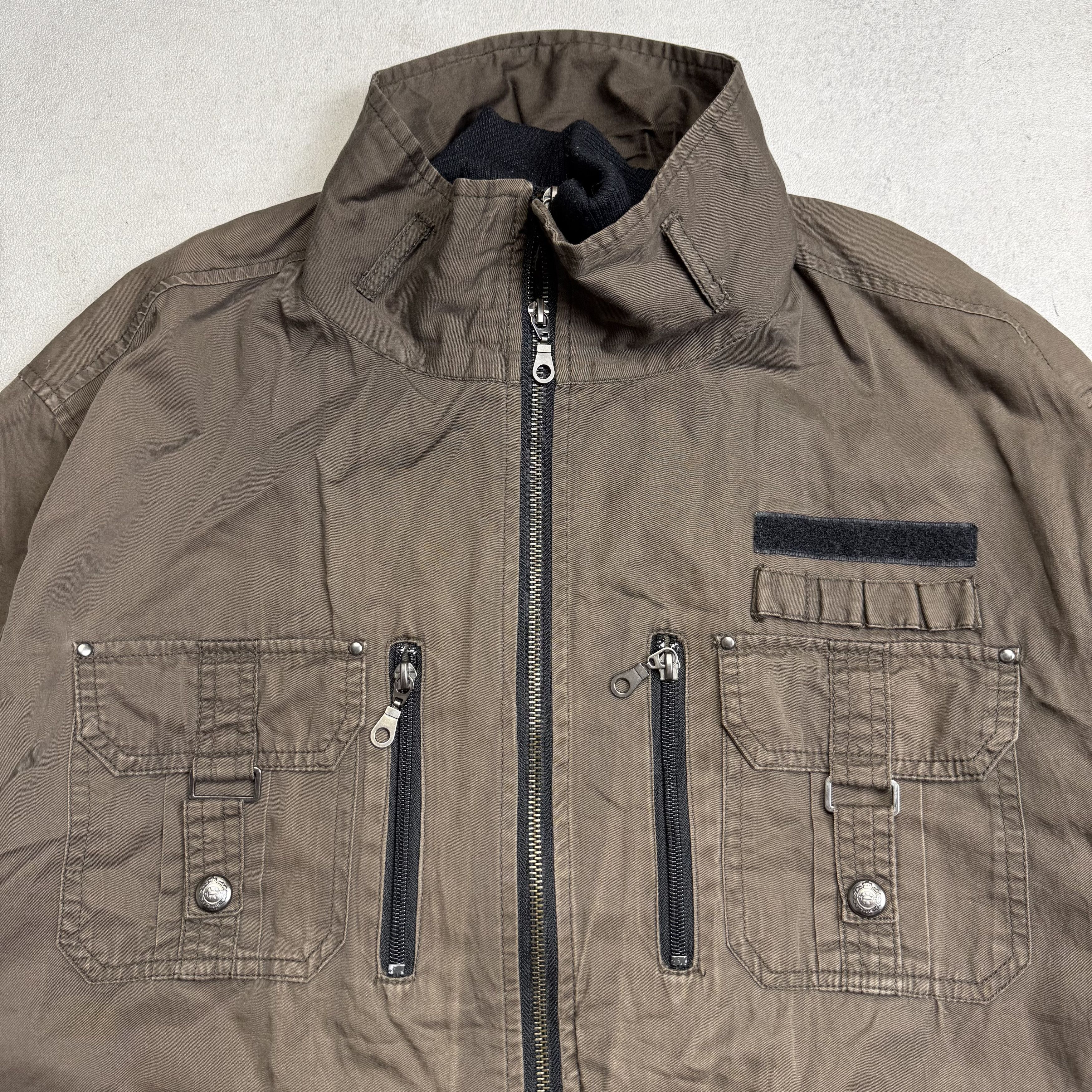 Japanese Brand Bareback Realdress Multi Pocket Tactical Distressed Jacket Size US XL / EU 56 / 4 - 4 Thumbnail