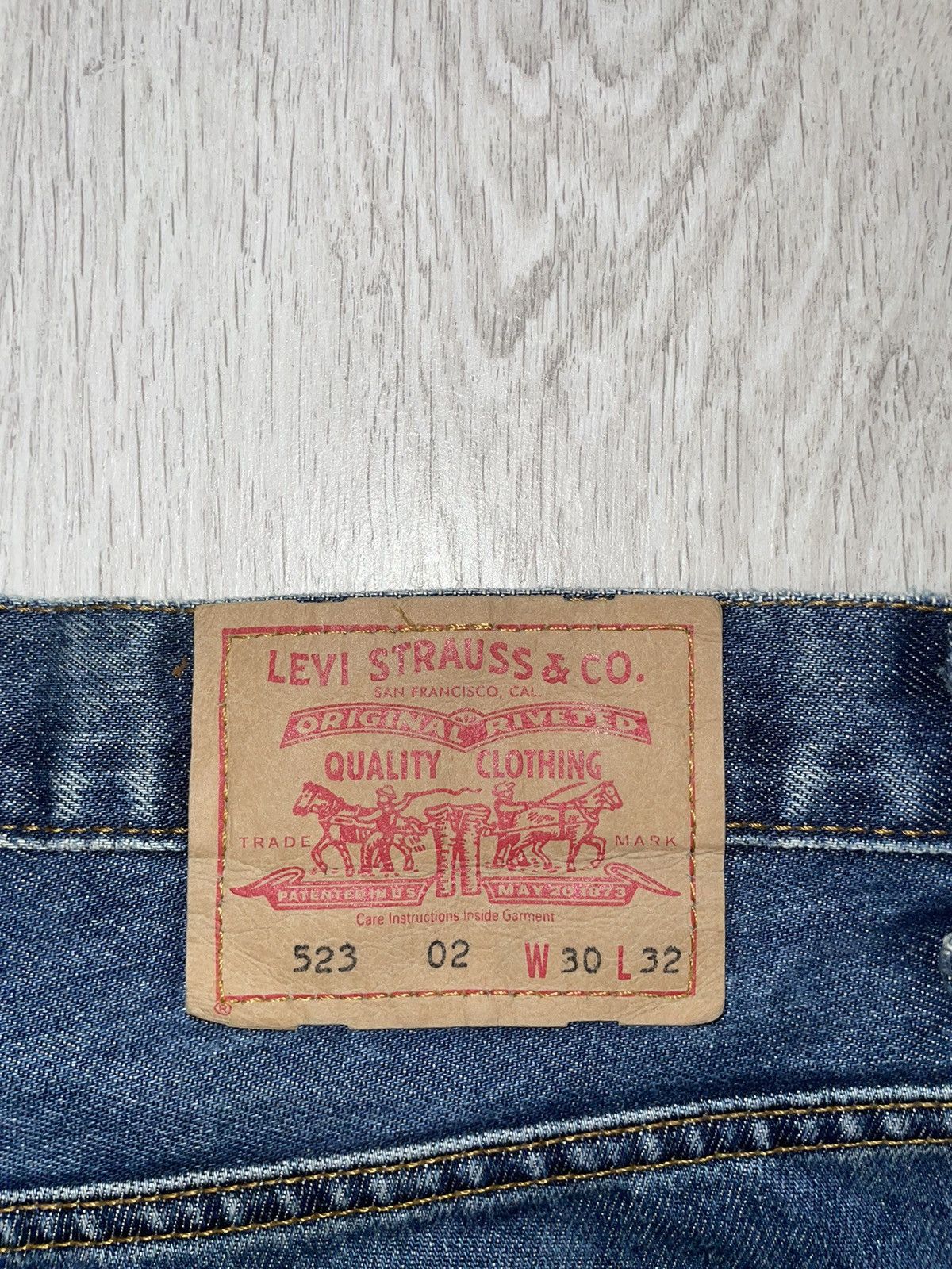 Levi's × Levi's Vintage Clothing Jeans Levis 523 30x32 Streetwear Vintage Size US 30 / EU 46 - 5 Thumbnail