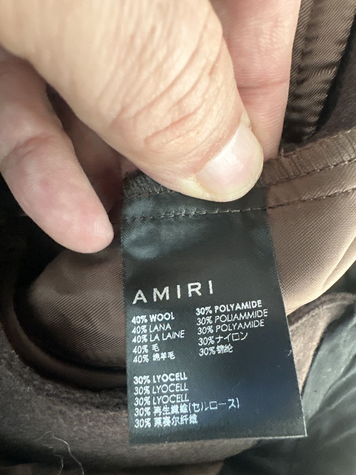 Amiri Amiri NWT Brown Flate Cargo Pants - IT 46 Size US 30 / EU 46 - 8 Thumbnail
