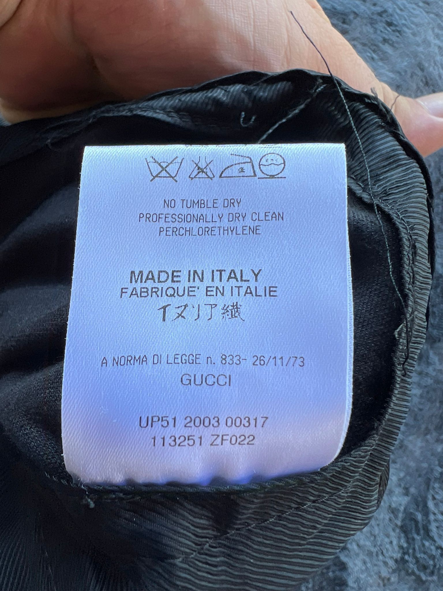Gucci × Tom Ford FW03 Black Velvet Pants Size 27" / US 4 / IT 40 - 7 Thumbnail