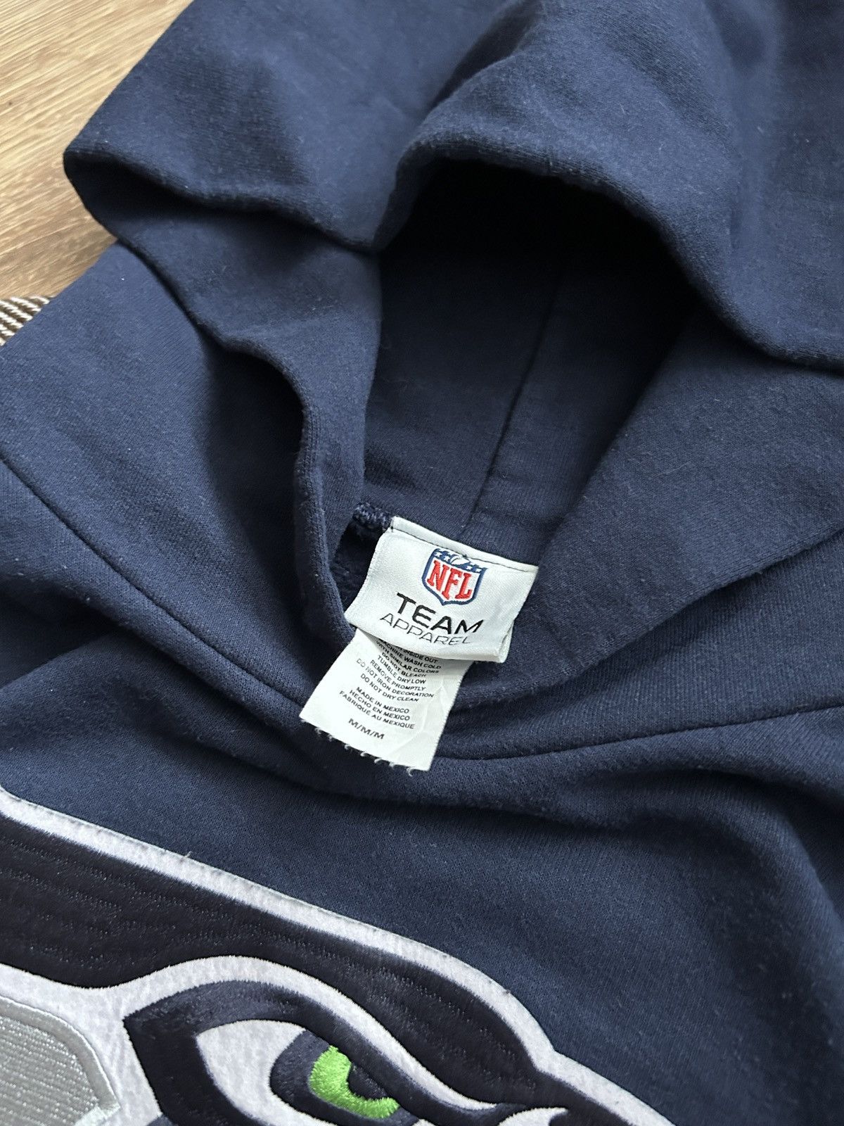 NFL × Vintage Vintage Seattle Seahawks 🦅 big logo vintage hoodies Size US M / EU 48-50 / 2 - 3 Thumbnail
