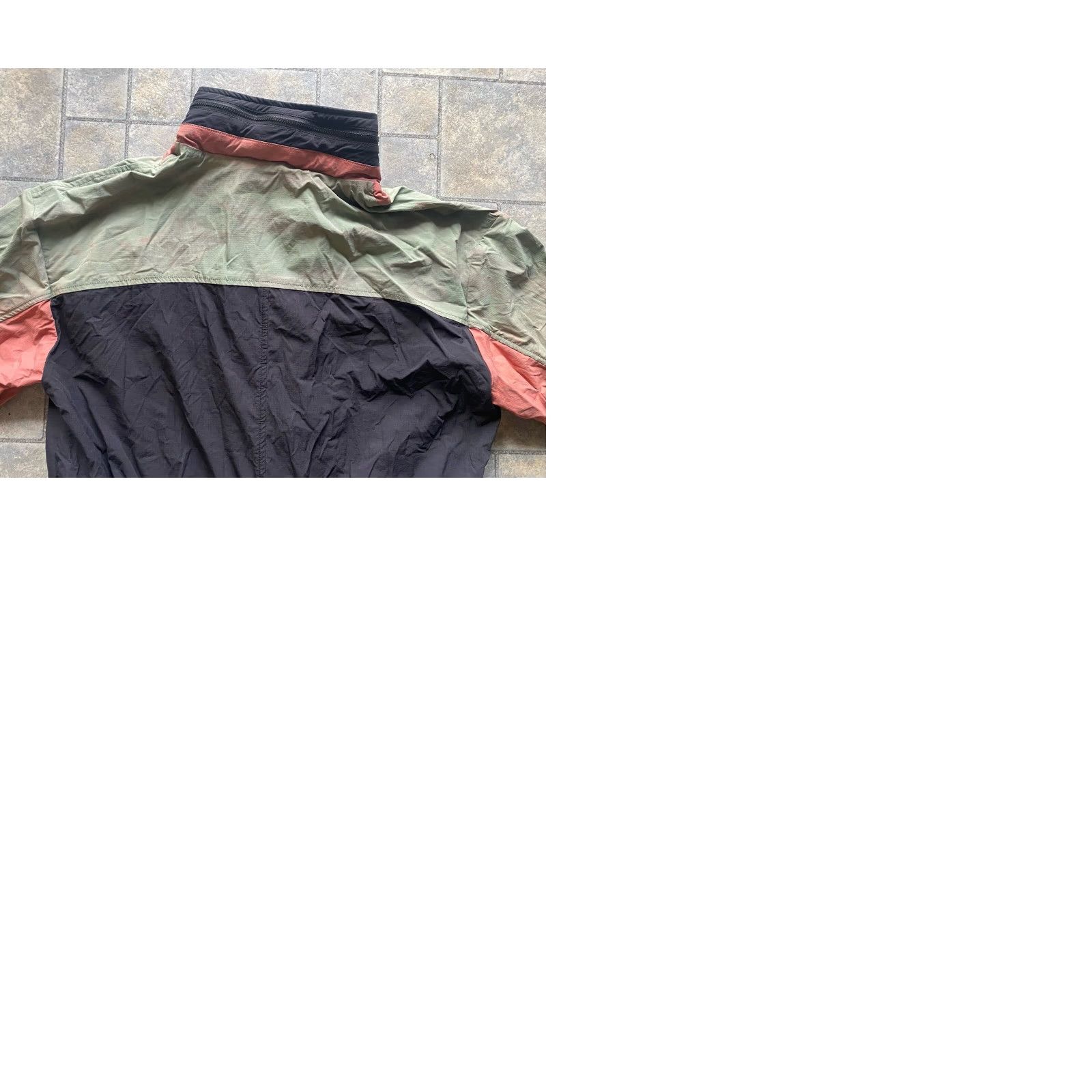 Fabletics Fabletics WOMENS Jacket Cargo Windbreaker Multicolor Nylon Long Sleeve Zip Snap Hidden Hood Waist Cinch M Womens Size M / US 6-8 / IT 42-44 - 12 Thumbnail