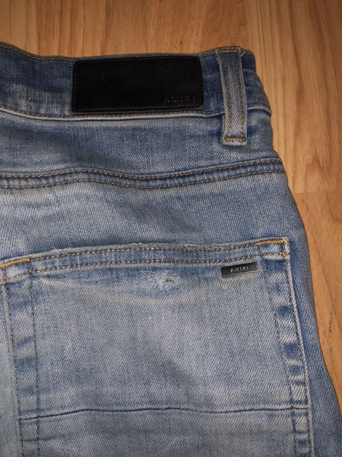 Amiri Amiri Thrasher Plus Jeans Clay - Size 30 Size US 30 / EU 46 - 8 Thumbnail