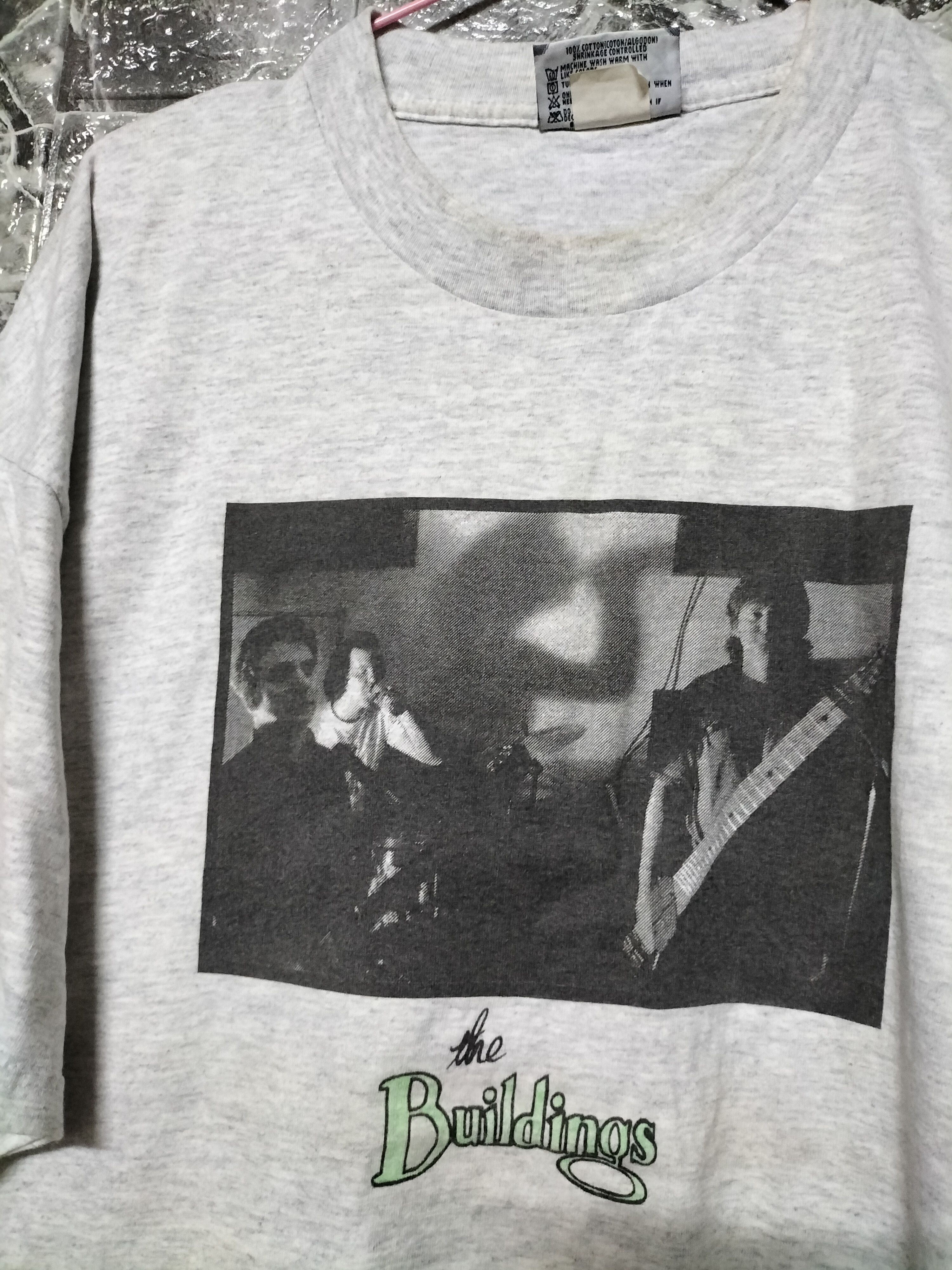 Band Tees × Vintage Vintage The Buildings 90s Bandtees fashion music lineup Size US XL / EU 56 / 4 - 1 Thumbnail
