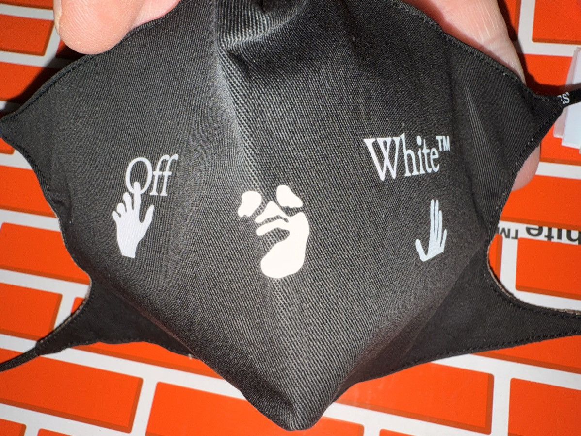 Off-White Off White Face Mask, face covering NEW! Genuine! L/XL Unisex Size ONE SIZE - 2 Thumbnail