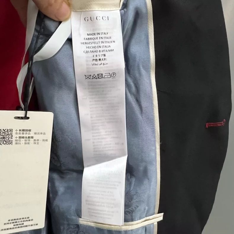 Gucci Gucci Sleeve logo suit 2502-Nextarrow Size 54R - 4 Thumbnail