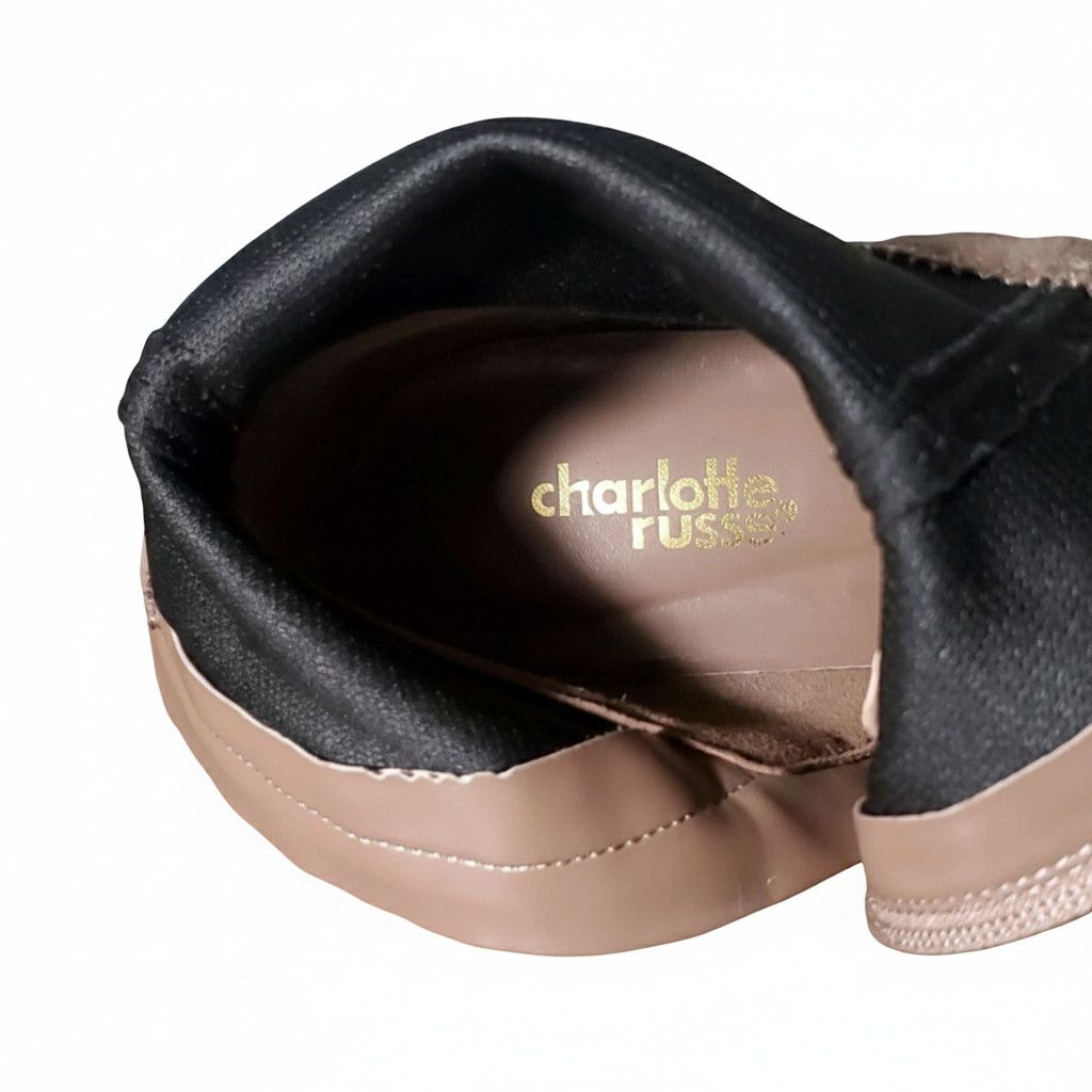 Other Charlotte Russe Size 9 Booties Taupe Beige Microfiber Sretch Size US 9 / IT 39 - 9 Thumbnail