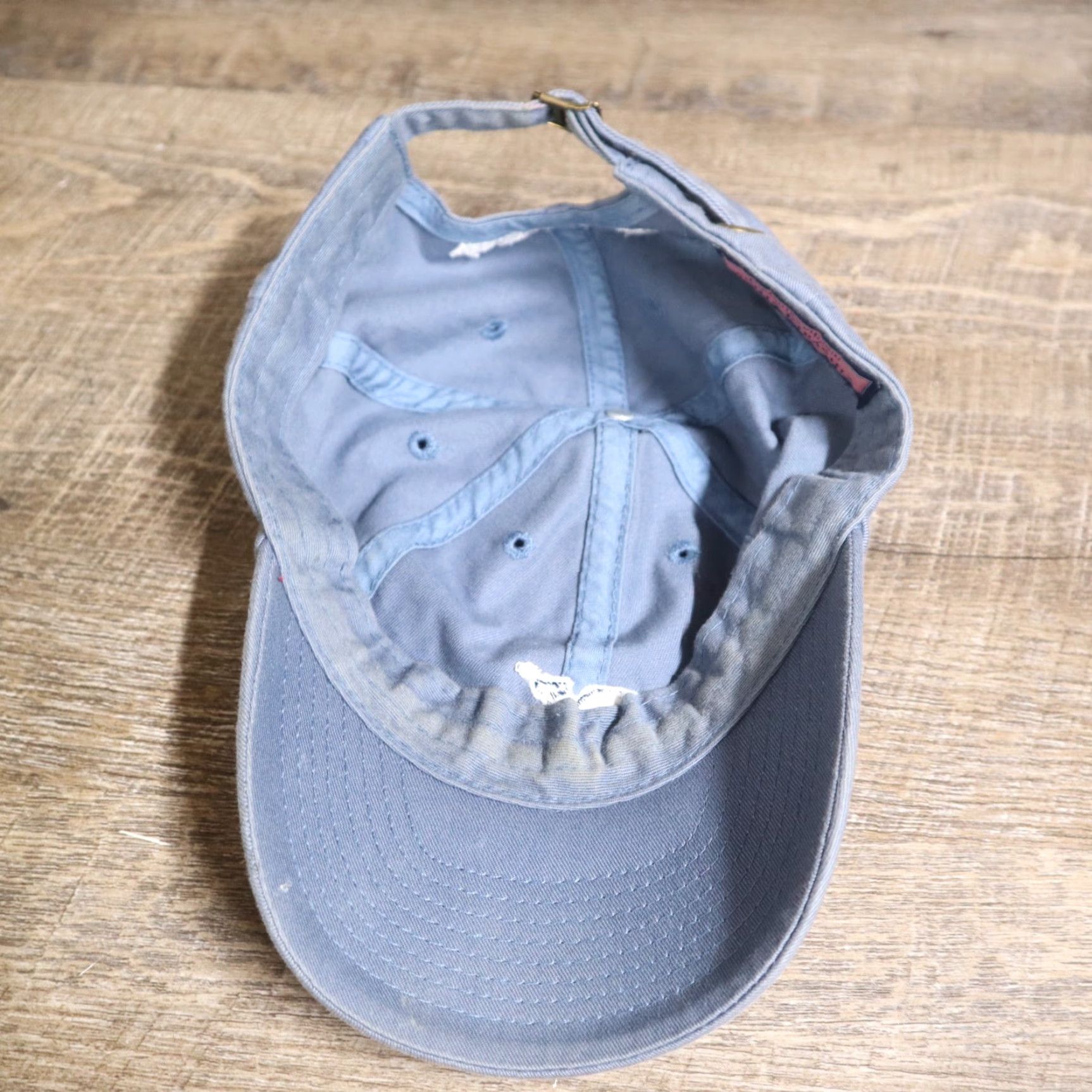 Vineyard Vines Vineyard Vines Hat Whale Baseball Cap Faded Worn In Blue Strapback Adjustable Size ONE SIZE - 5 Thumbnail