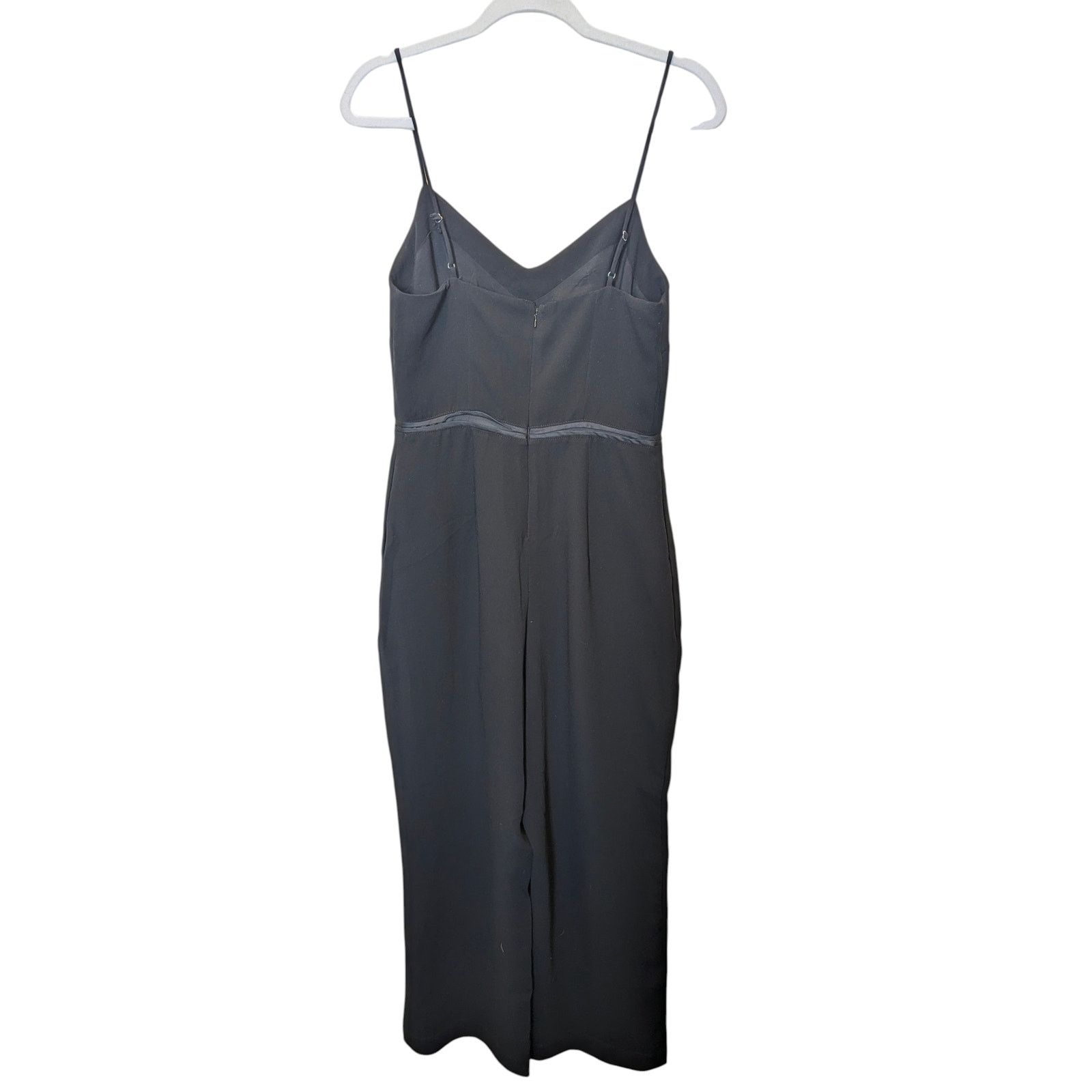 Anthropologie Anthropologie Maeve Magdalena Black Jumpsuit Size 6 Size 28" / US 6 / IT 42 - 5 Thumbnail