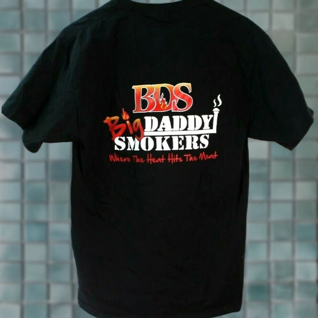 Vintage Big Daddy Smokers T-Shirt Men 3XL Black BBQ Smoker Logo Double-Sided Crew Neck Short Sleeve Novelty Size US XXL / EU 58 / 5 - 1 Thumbnail