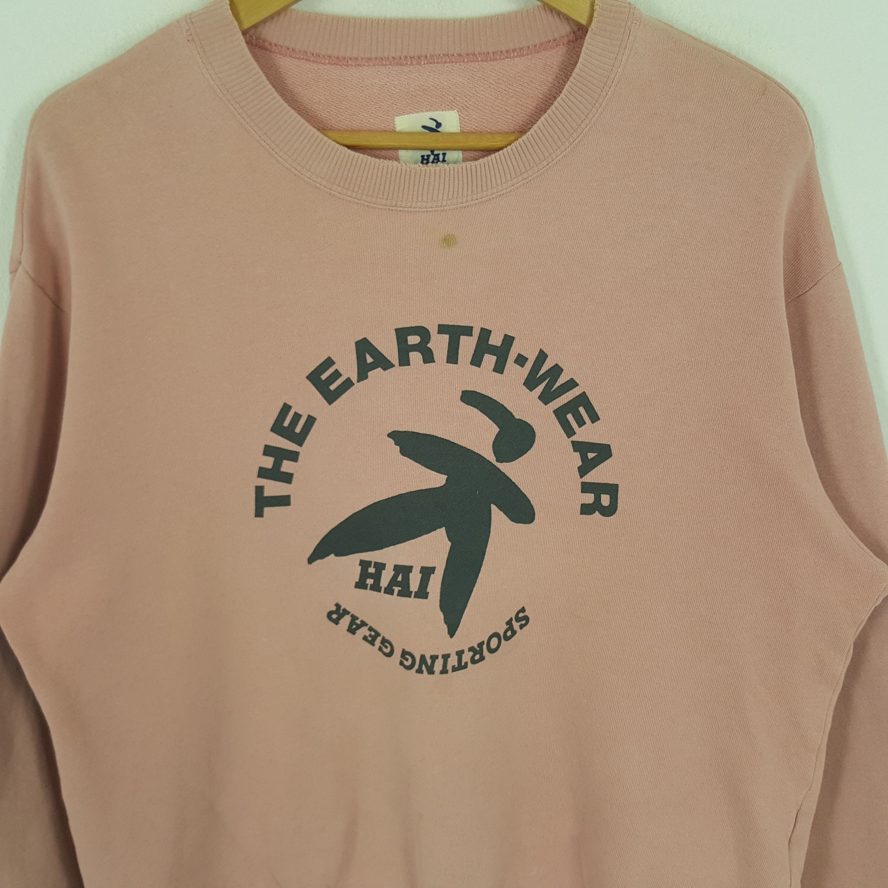Hai Sporting Gear × Issey Miyake × Vintage Vintage Hai Sporting Gear by Issey Miyake Japan Sweatshirt Size US M / EU 48-50 / 2 - 2 Thumbnail
