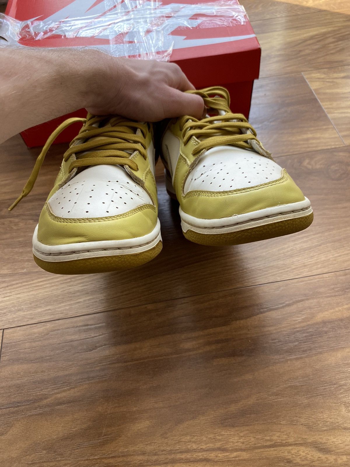 Nike × Vintage Nike Dunk Low Retro Bronzine Coconut Milk ,Drill,Y2K Size US 8.5 / EU 41-42 - 3 Thumbnail