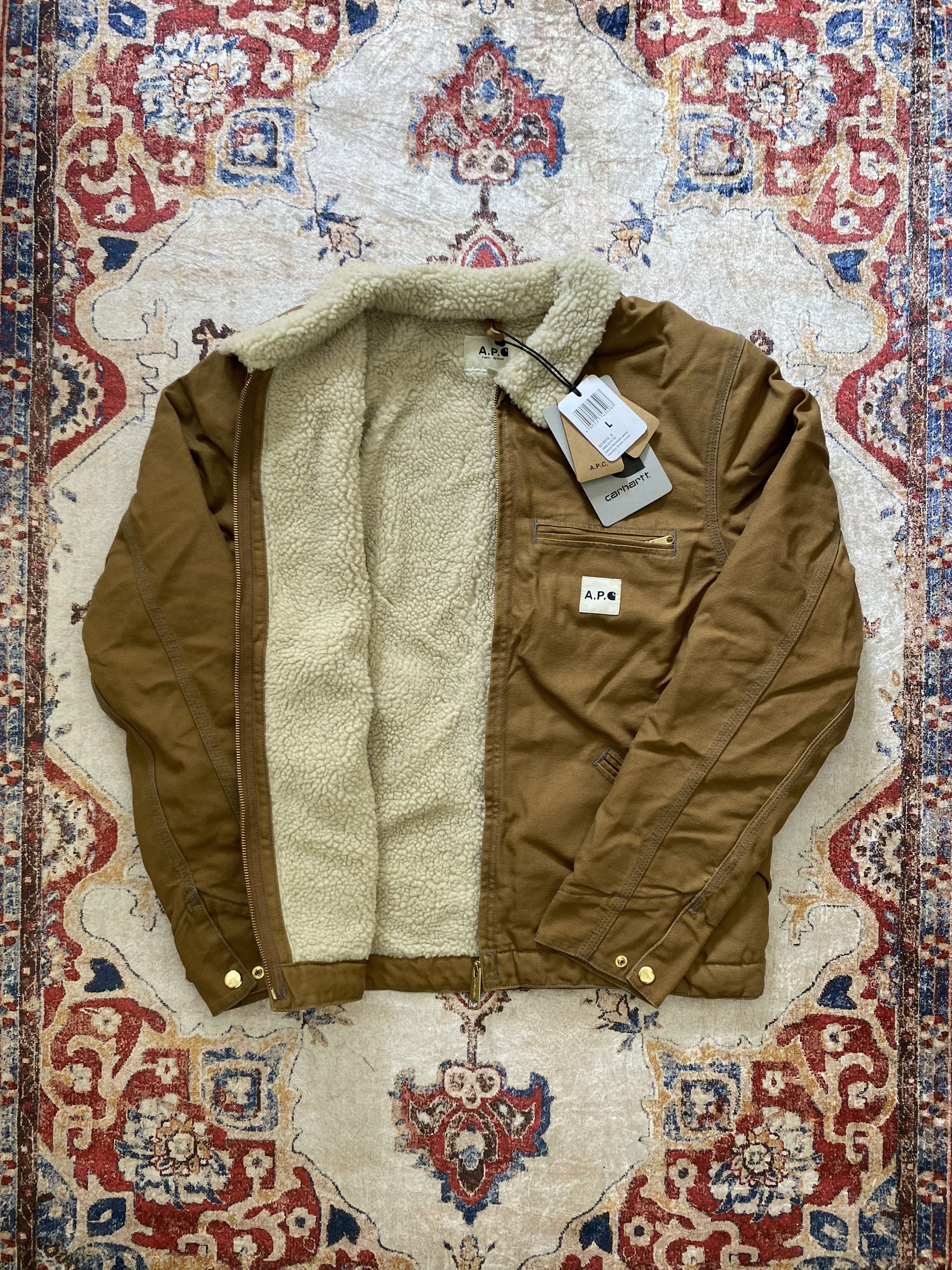 A.P.C. × Carhartt Wip Carhartt WIP x A.P.C. Detroit Revisited Jacket Size US L / EU 52-54 / 3 - 3 Thumbnail