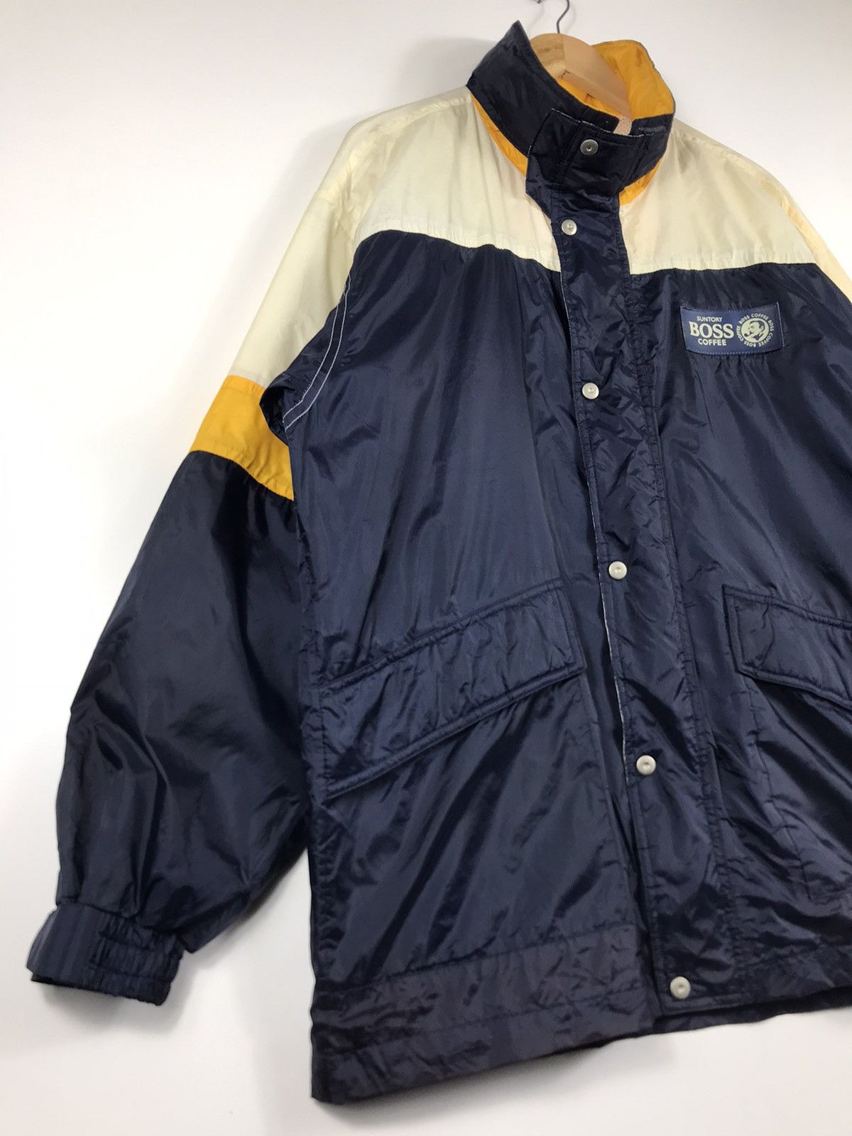 Japanese Brand × Vintage ⚡️Vintage Suntory Boss Coffee Windbreaker Jacket Size US L / EU 52-54 / 3 - 2 Thumbnail