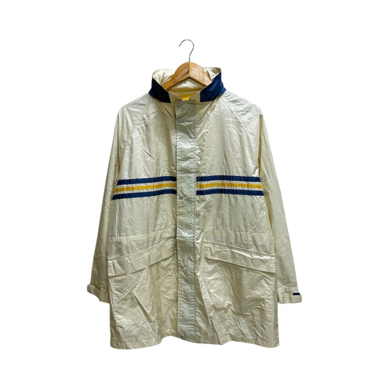 J. Press Vintage J.Press Water Resistant Windbreaker Jacket Hoodie Size US XL / EU 56 / 4 - 2 Thumbnail