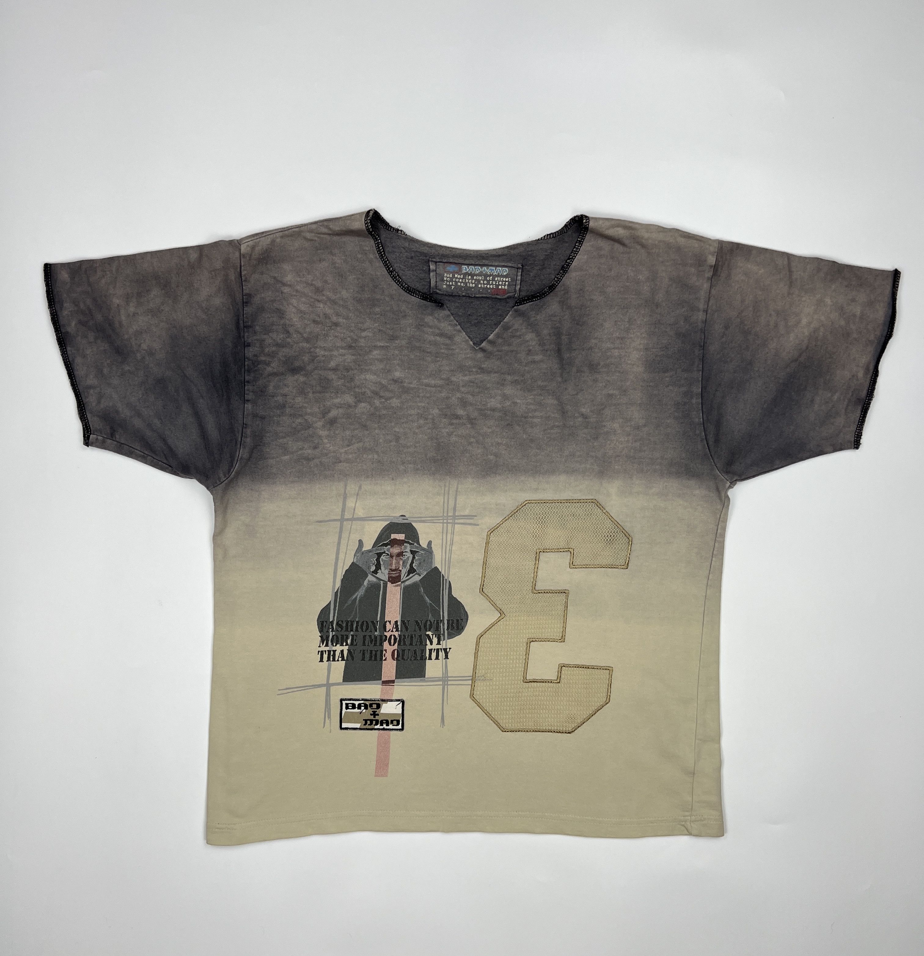 Vintage Y2K Bad + Mad Hardwear Hip Hop Opium Tee USA Size US S / EU 44-46 / 1 - 3 Thumbnail