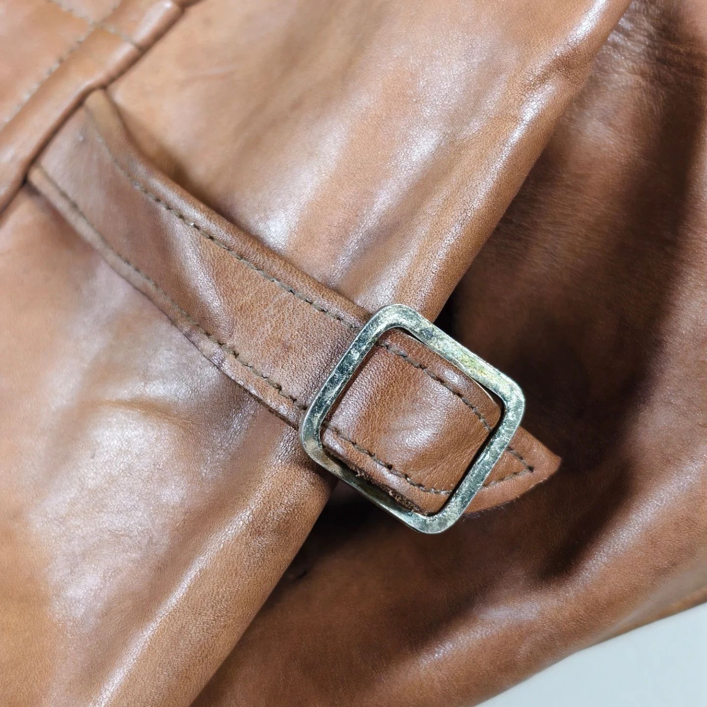 Indian Motorcycle 80s Vintage Indian Single Rider Steerhide Leather Jacket Size US M / EU 48-50 / 2 - 9 Thumbnail