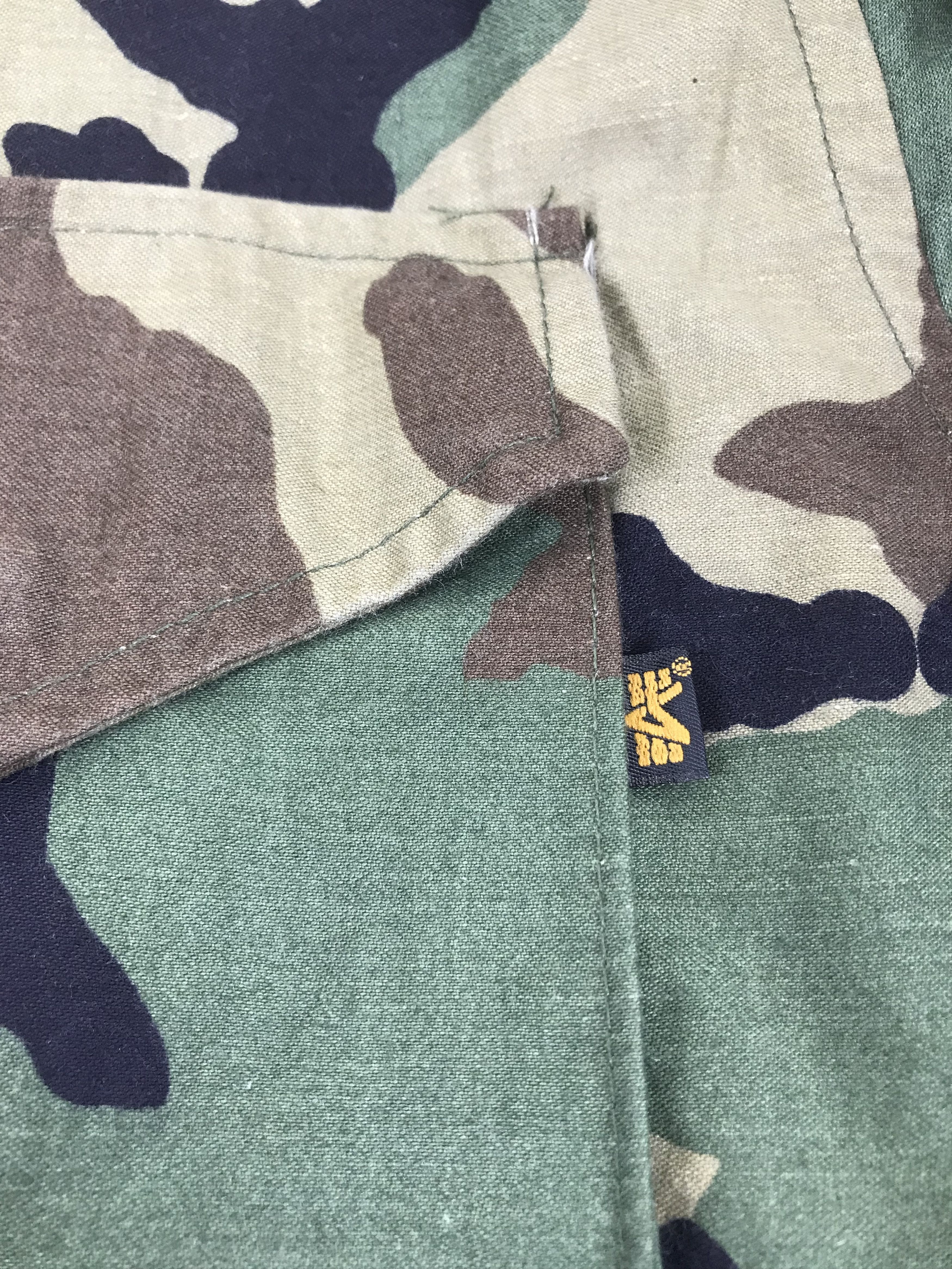 Alpha Industries Vintage Alpha Industries M65 Military Camo Jacket Size US XXL / EU 58 / 5 - 12 Thumbnail