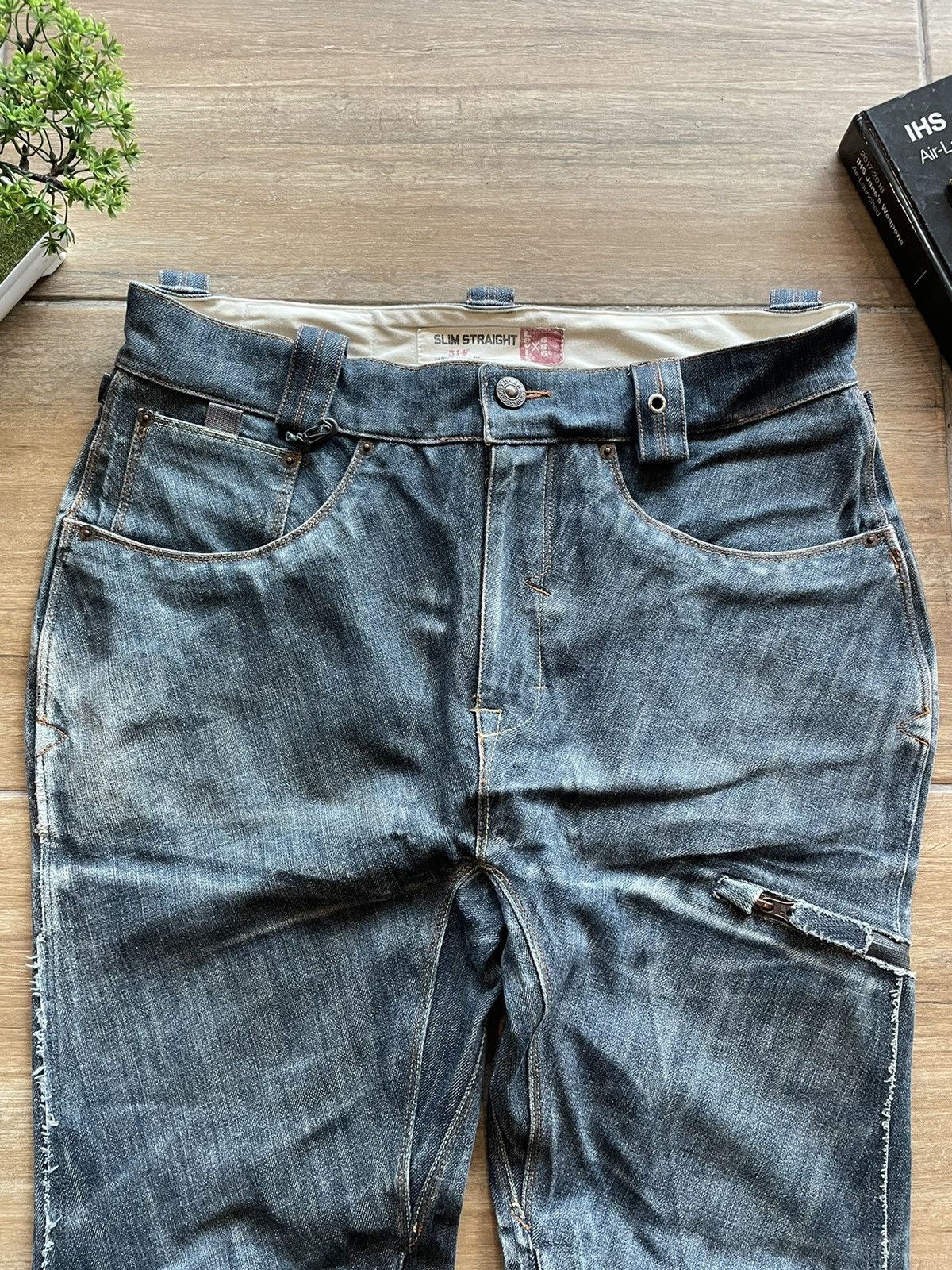 686 × Levi's × Levi's Vintage Clothing 686 X Levis 514 Ski Jeans Size US 35 - 3 Thumbnail