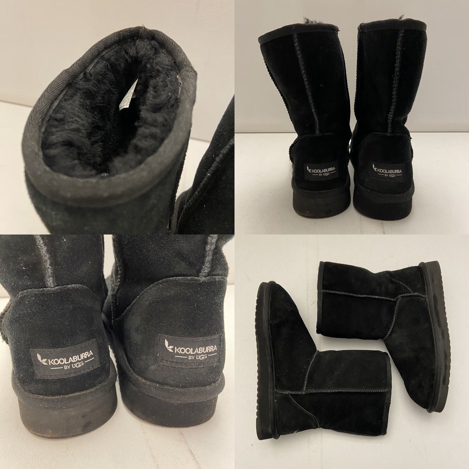 Ugg UGG Kookaburra Black Suede Bootie Women’s Size 7 Size US 7 / IT 37 - 8 Thumbnail