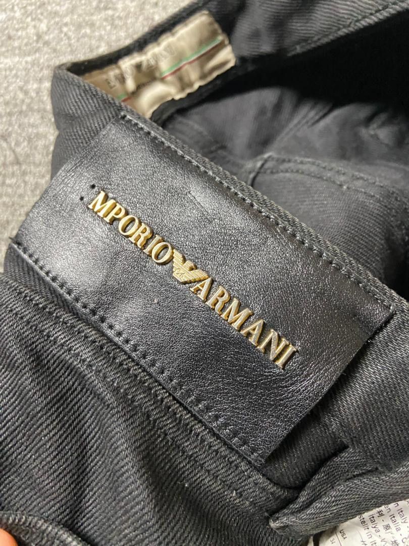 Emporio Armani Vintage Emporio Armani Regular Jeans (177) Size US 35 - 5 Thumbnail